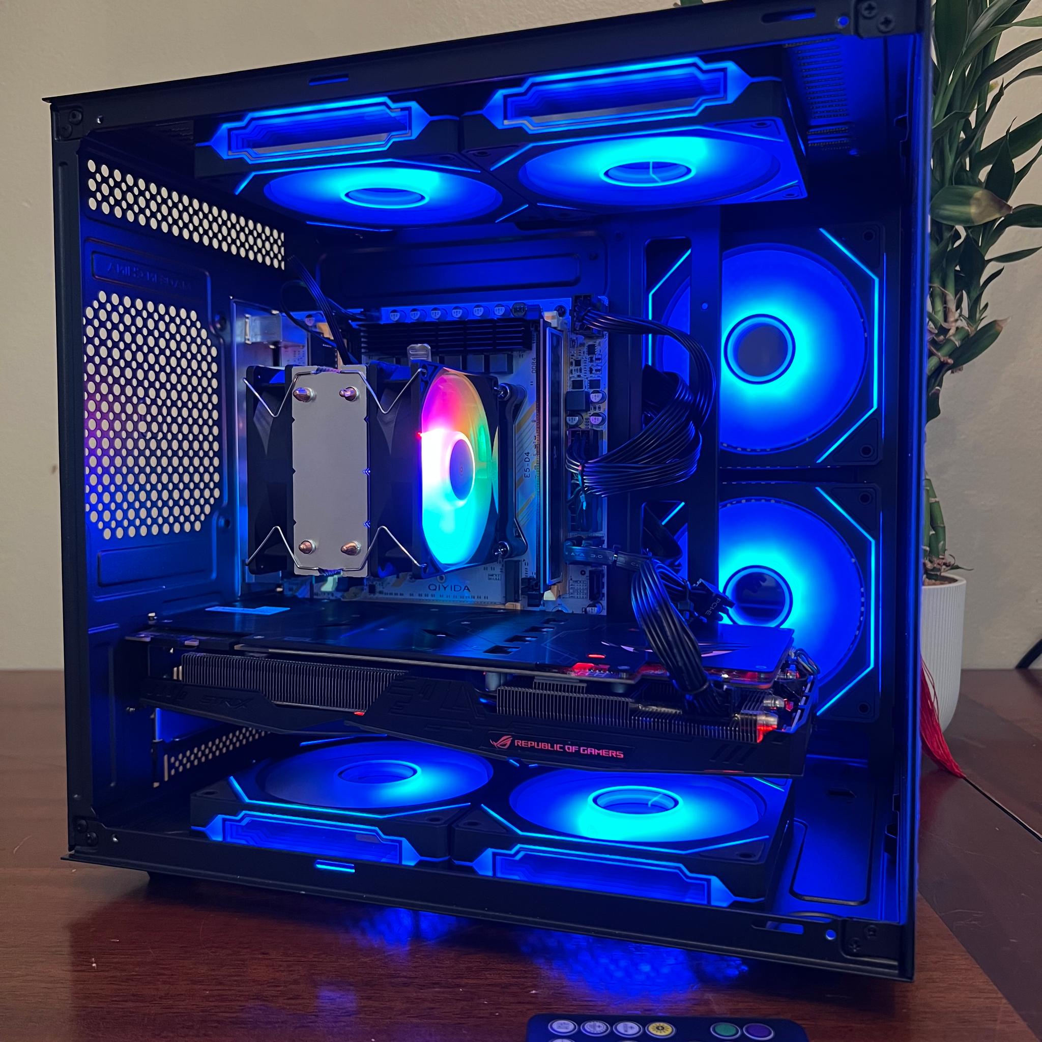 Intel 10 Core Gaming PC GTX 1070 1.2tb Storage 32GB RAM WIFi WINDOWS 11 Pro