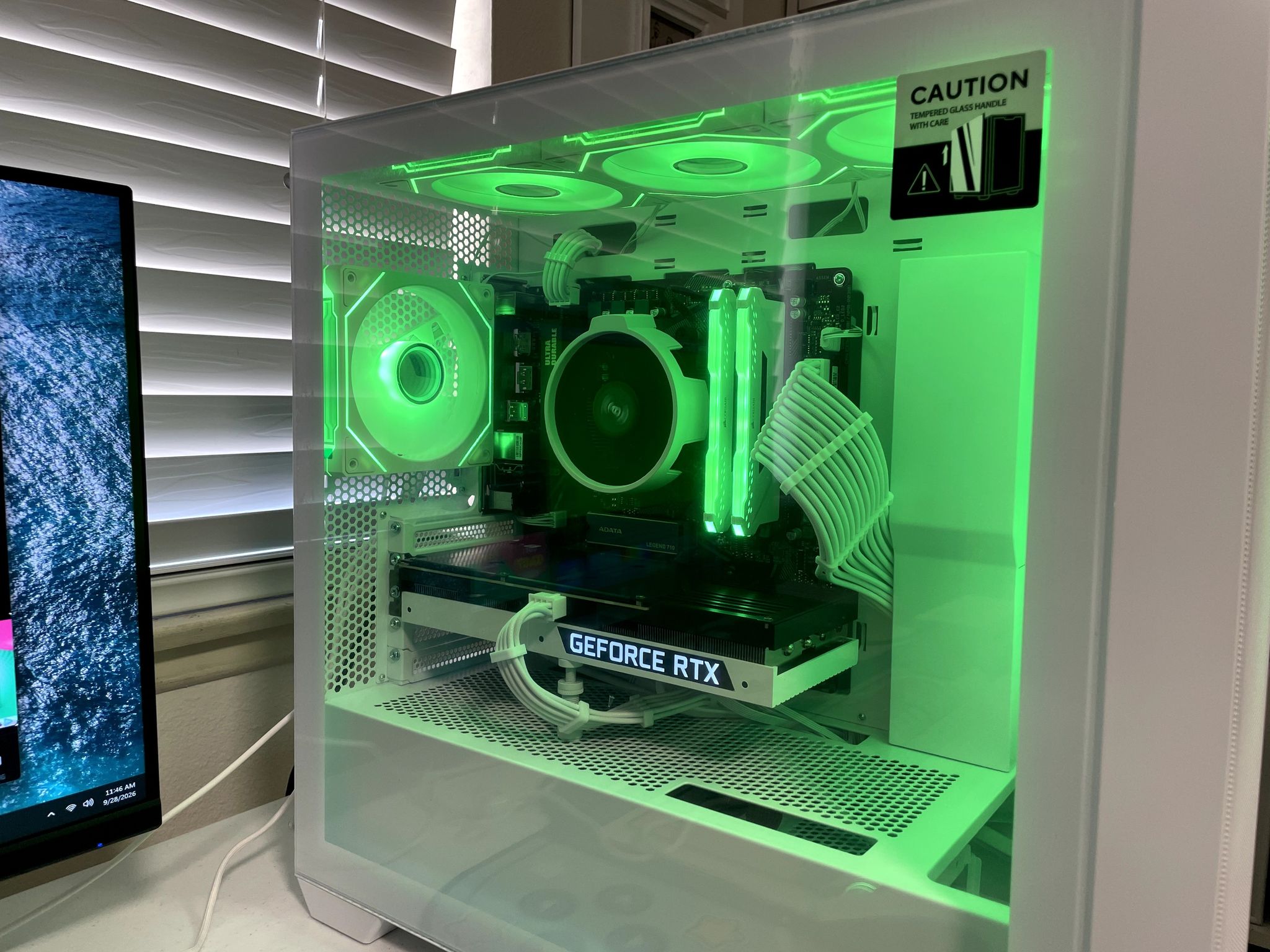 White RTX 3070 Gaming PC (Ryzen 5 5600X | 16GB RAM | 512GB RAM | WiFi + BT)