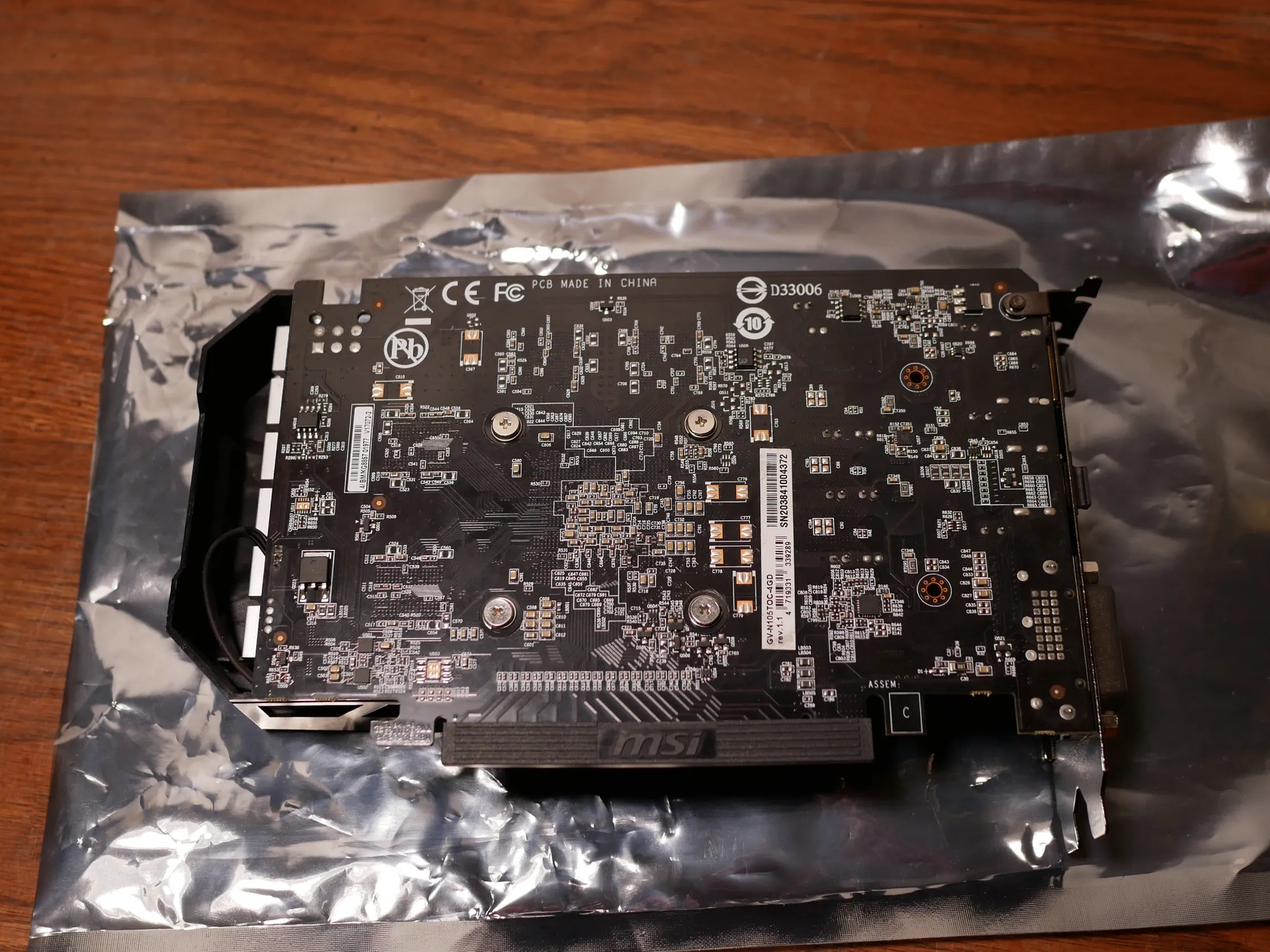 GIGABYTE GTX 1050 Ti OC 4GB GDDR5 Graphics Card (GV-N105TOC-4GD)