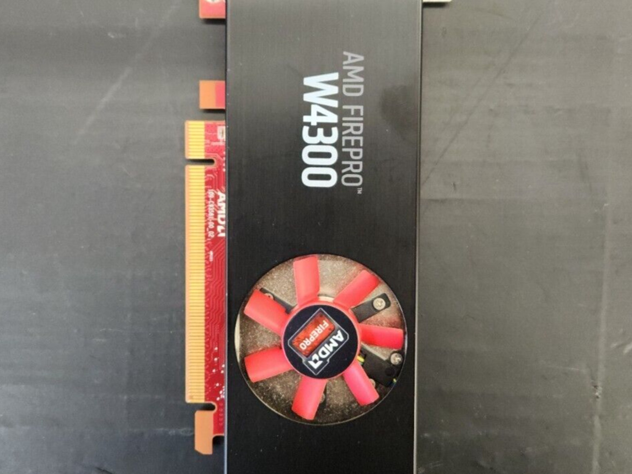 AMD FirePro W4300 4GB GDDR5 Graphics Card - 4x Mini DisplayPort
