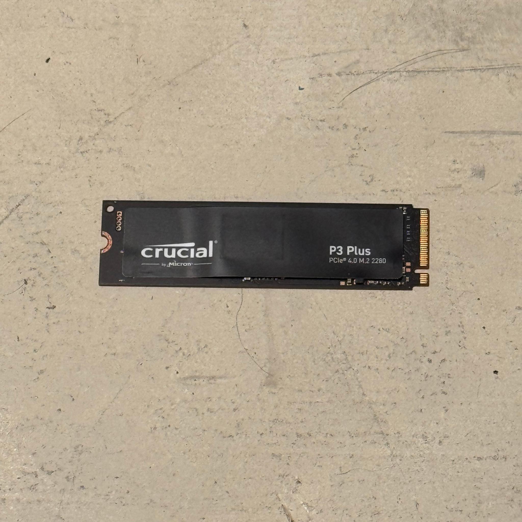 Crucial P3 Plus 2TB m.2 NVME SSD PCIE 4