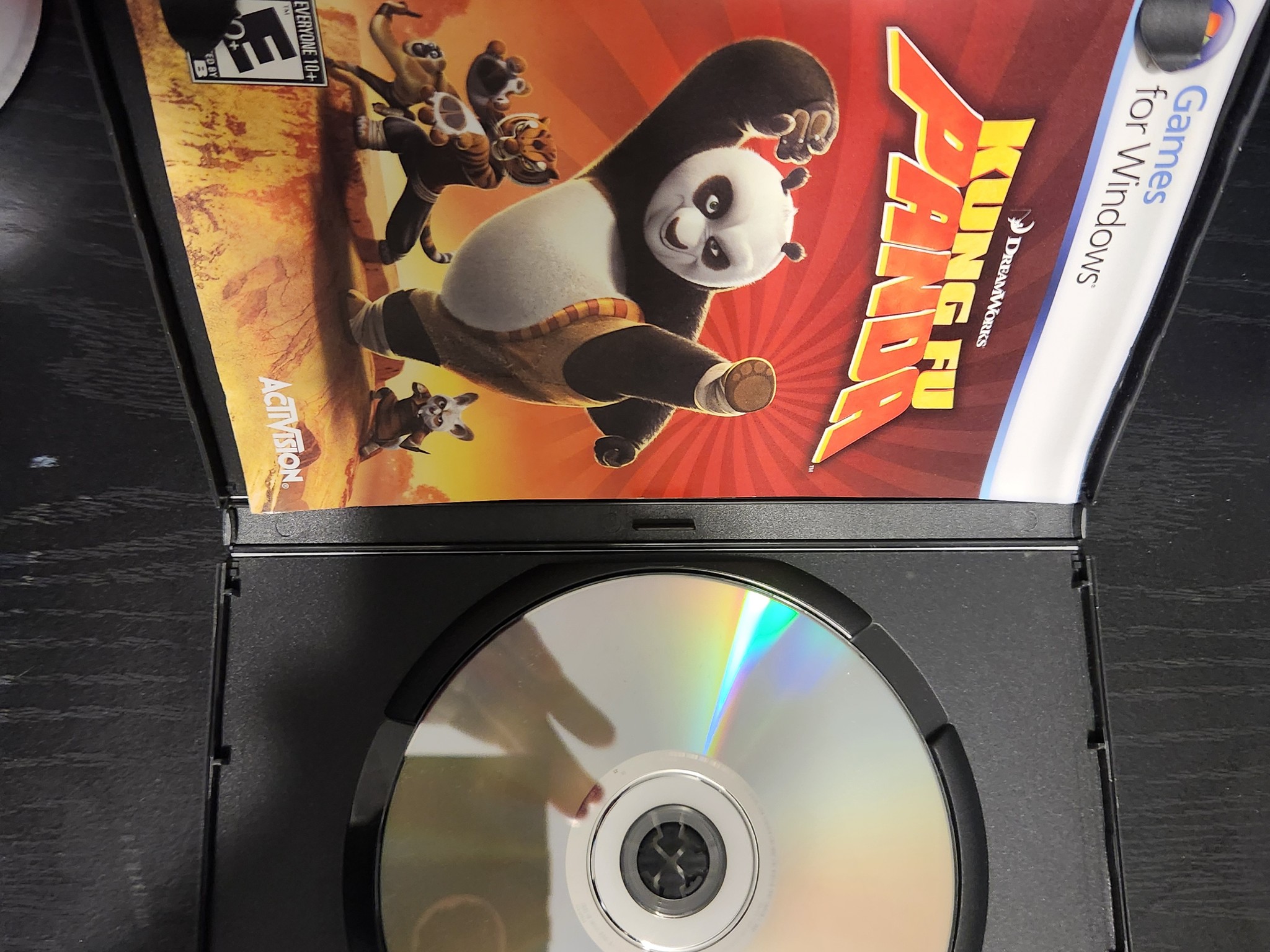 Kung Fu Panda retro game DVD ready to play