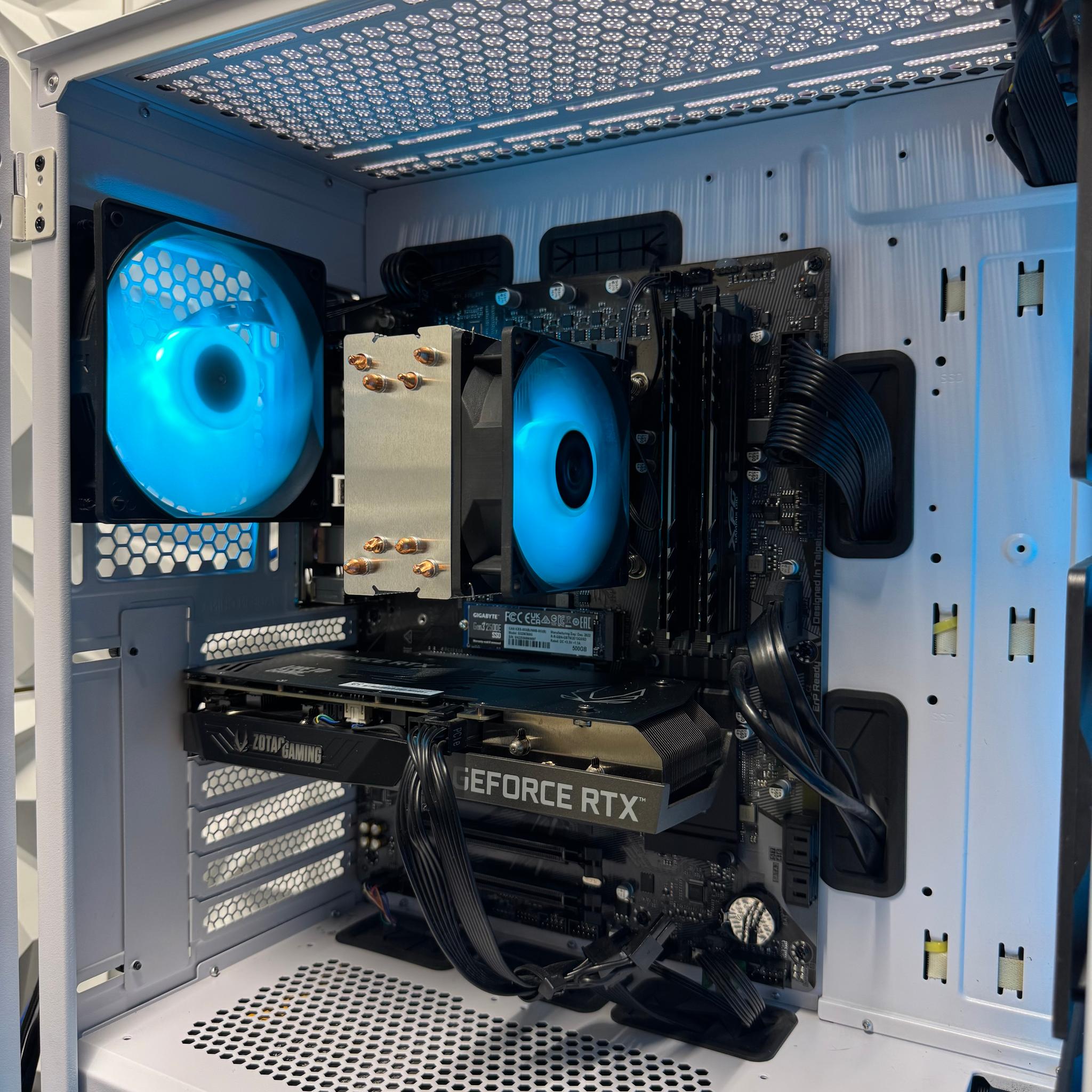 RTX 3060 / i5-12400F / 16GB DDR4 Ram / 500GB SSD / Gaming Pc / Fortnite / Warzone / BF6 /