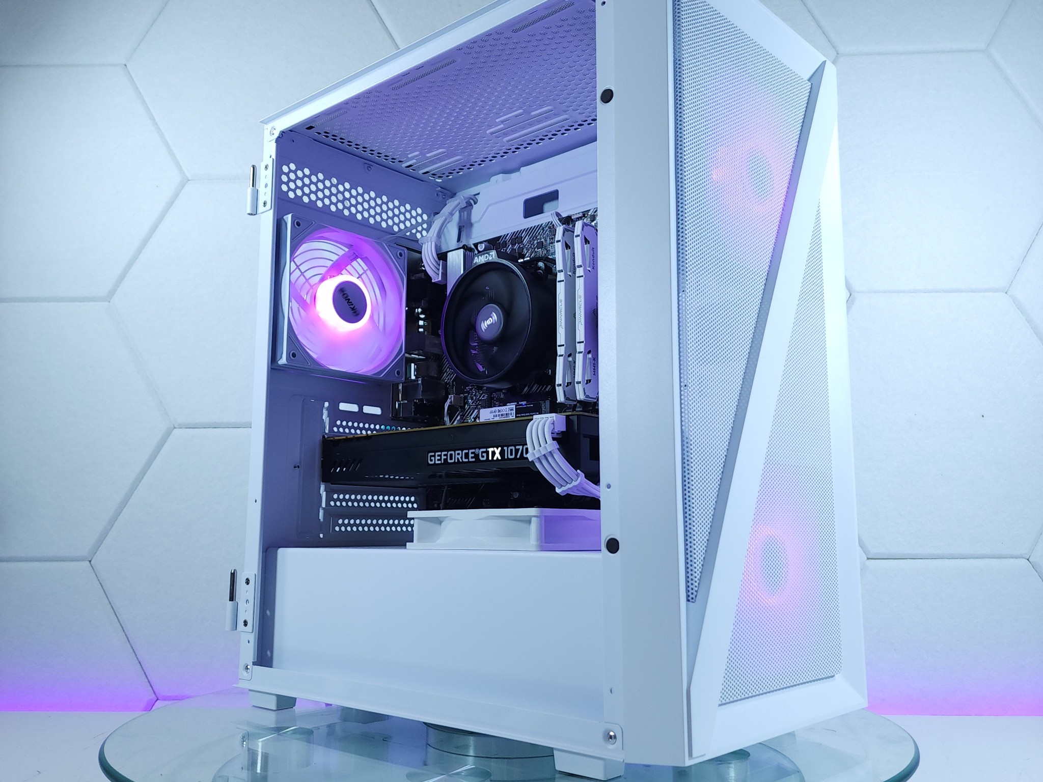 💜GTX 1070Ti●Ryzen 3 4100●1080p Gaming Computer