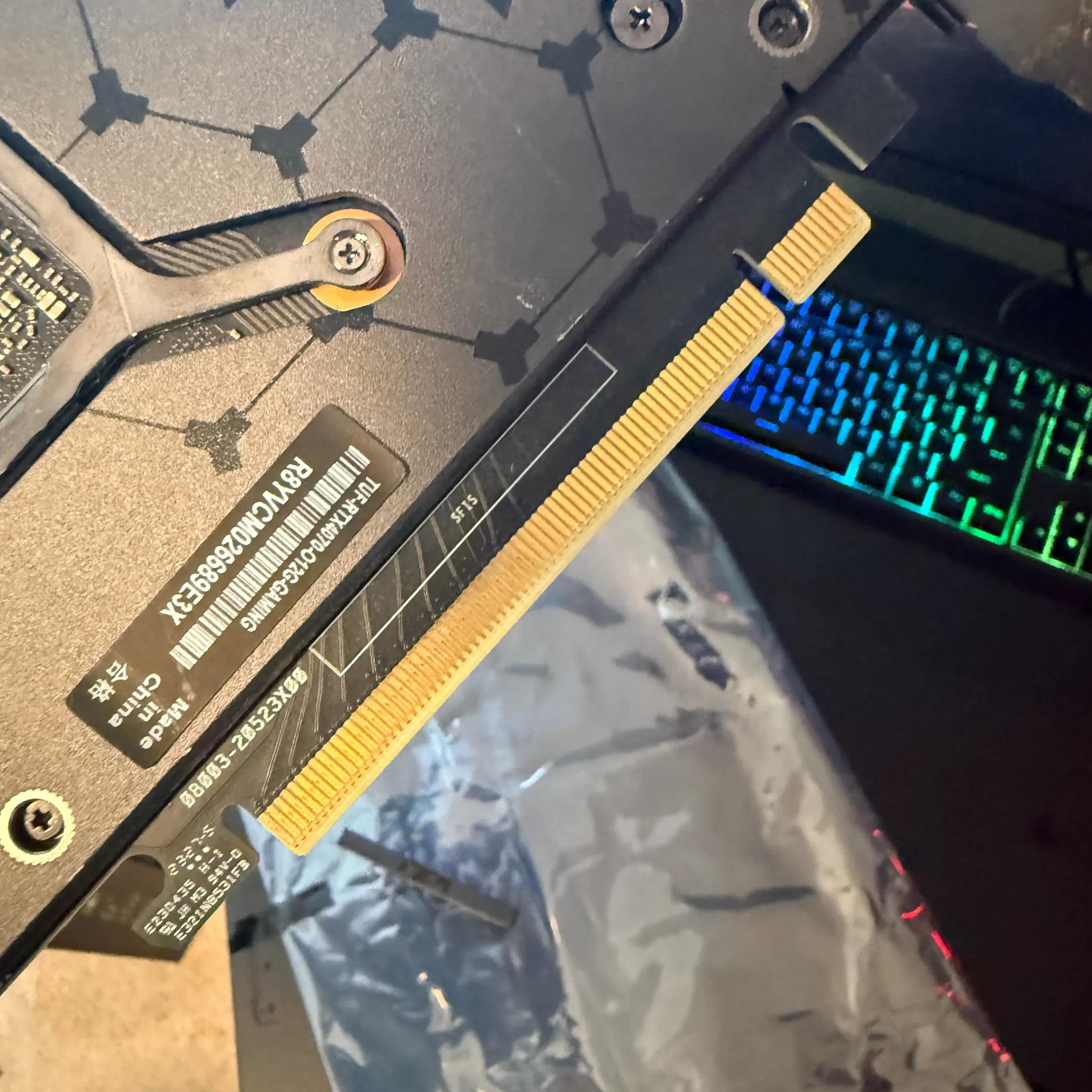 4070 OC 12GB GDDR6 ASUS TUF Edition