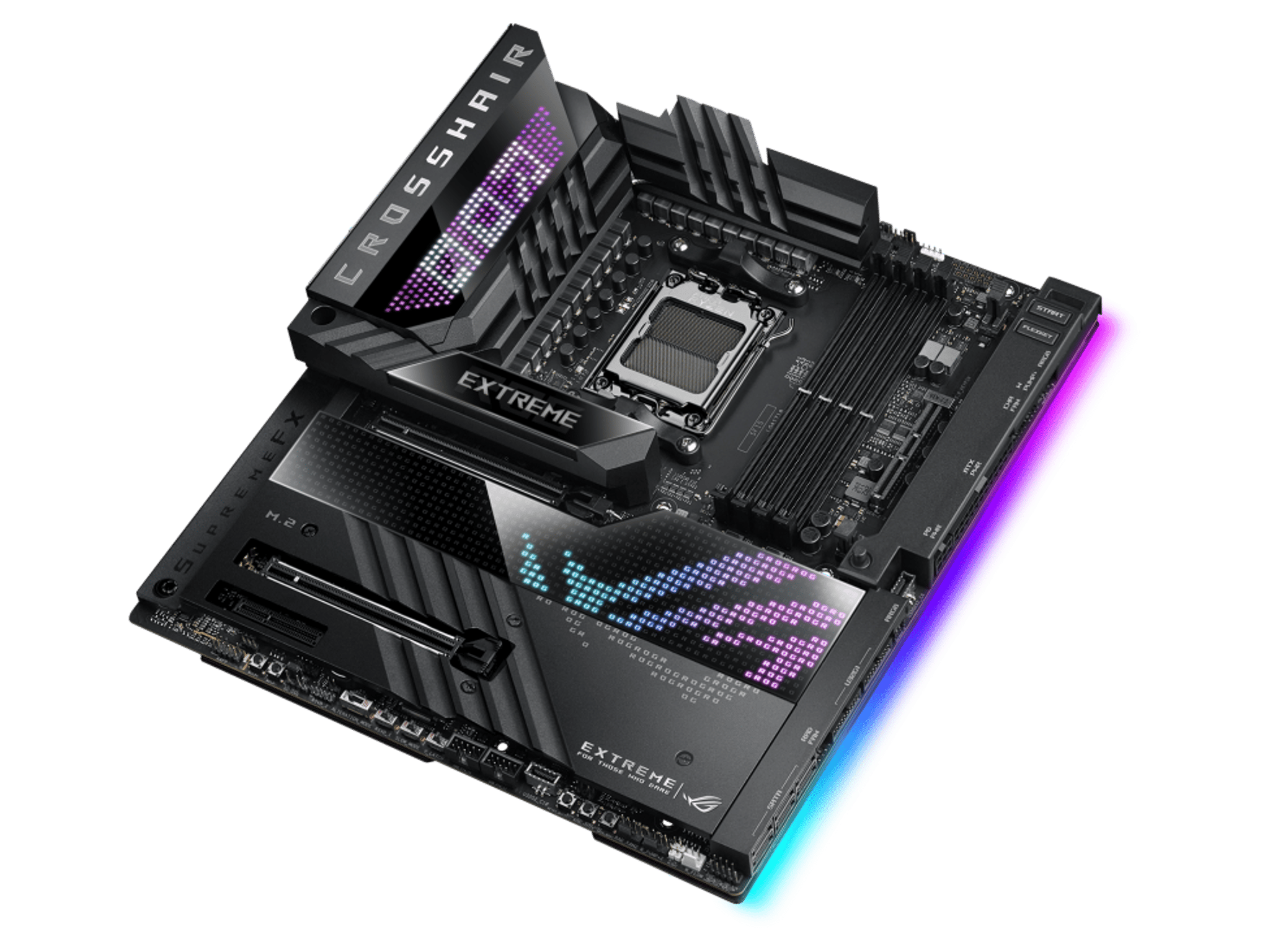 ASUS ROG CROSSHAIR X670E EXTREME AMD X670E AM5 DDR5 E-ATX Desktop Motherboard