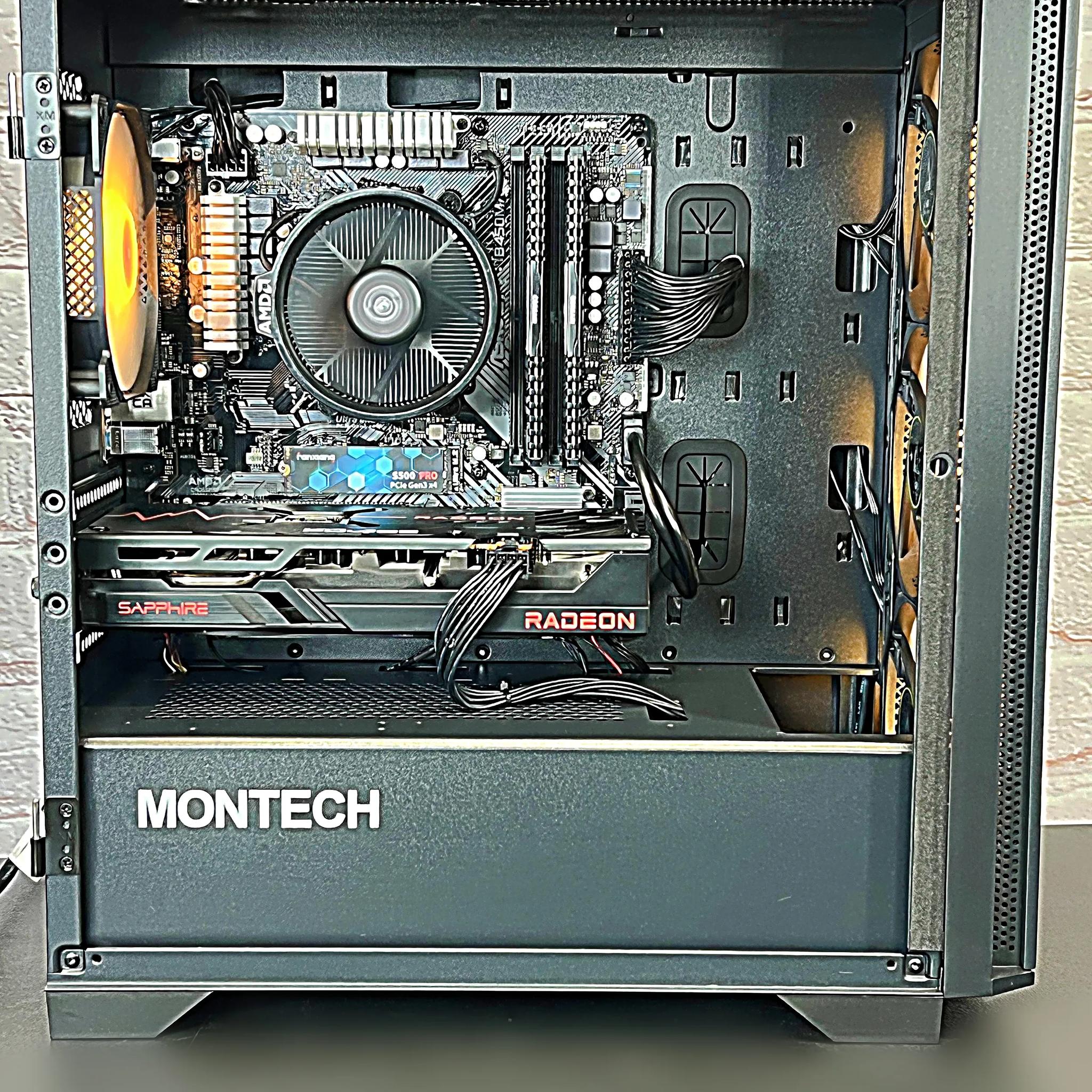 Ryzen 5 3600 RX 6600 XT 16GB RAM 1TB M.2 Wifi/BT Win 10 Gaming PC