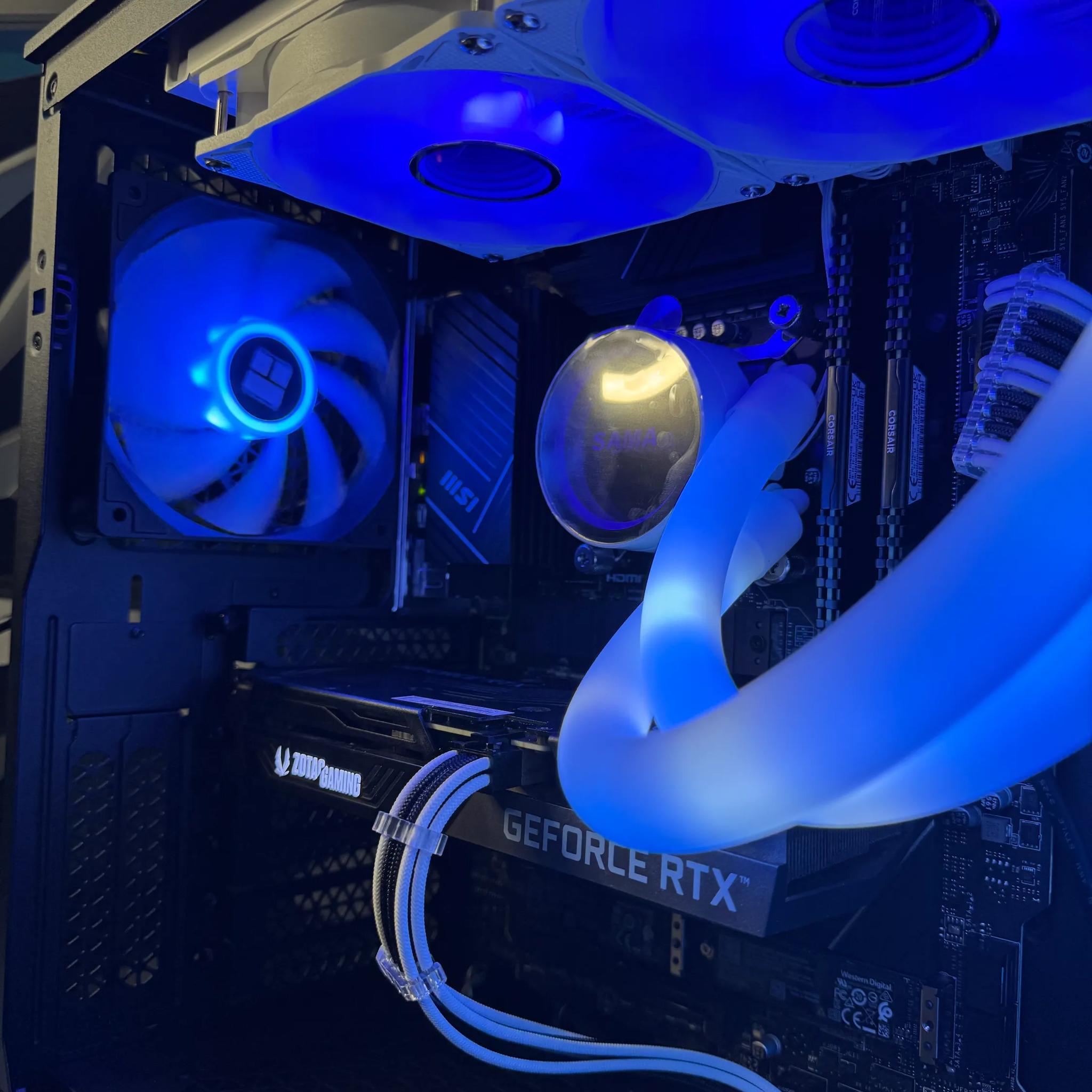 🖤⚪✨YinYang Ti PC 🖤⚪✨ i7 12700K| RYX 3060Ti| 32 GB DDR4 | 1.75 TB NVMe