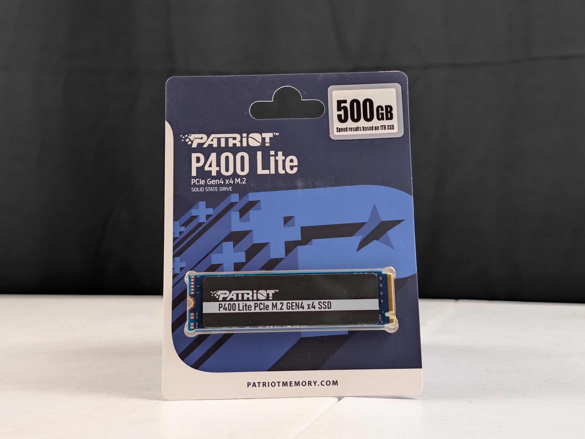 Patriot P400 Lite 500GB NVMe SSD