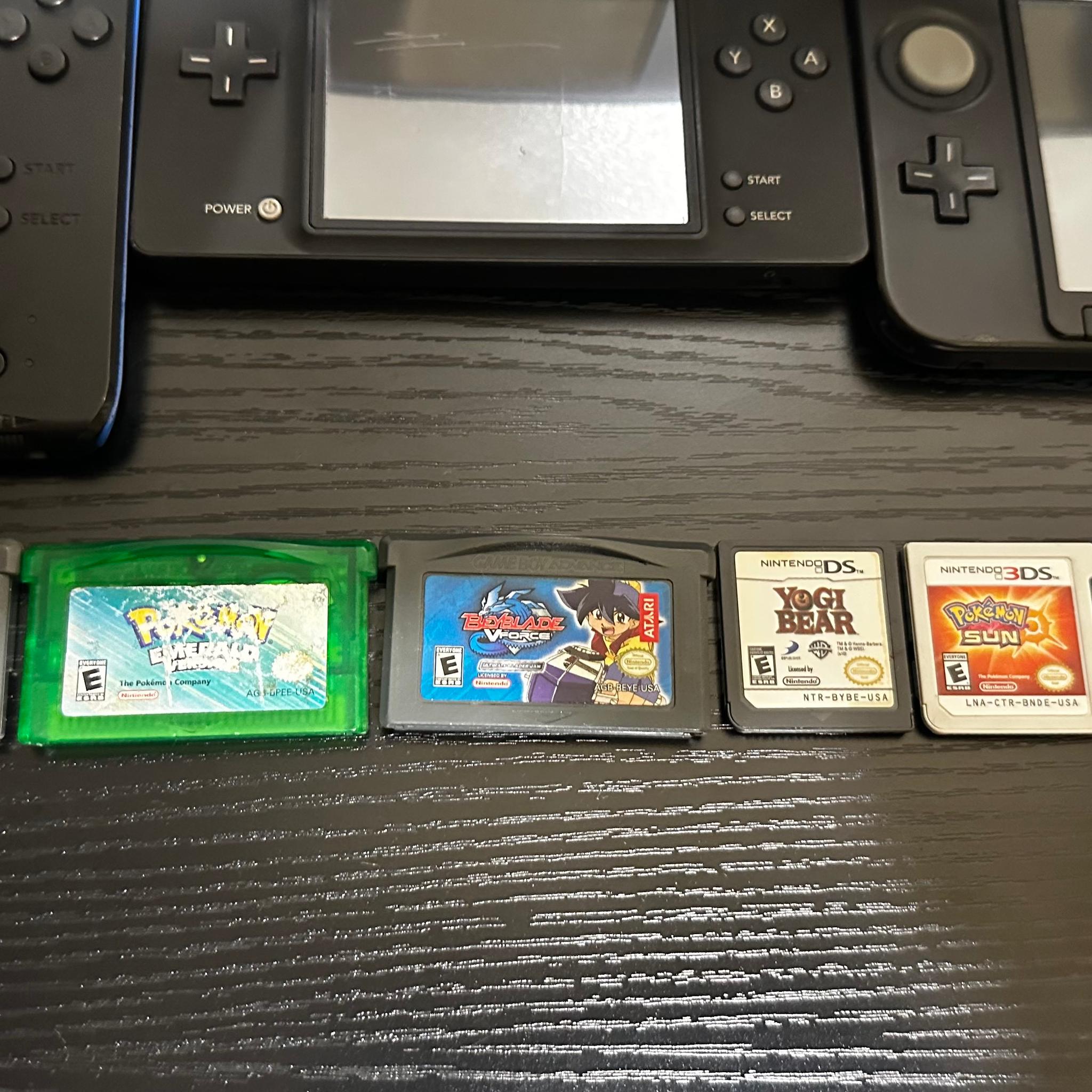 Nintendo Handheld Bundle – GBA SP, DS, 2DS, 3DS XL + Games