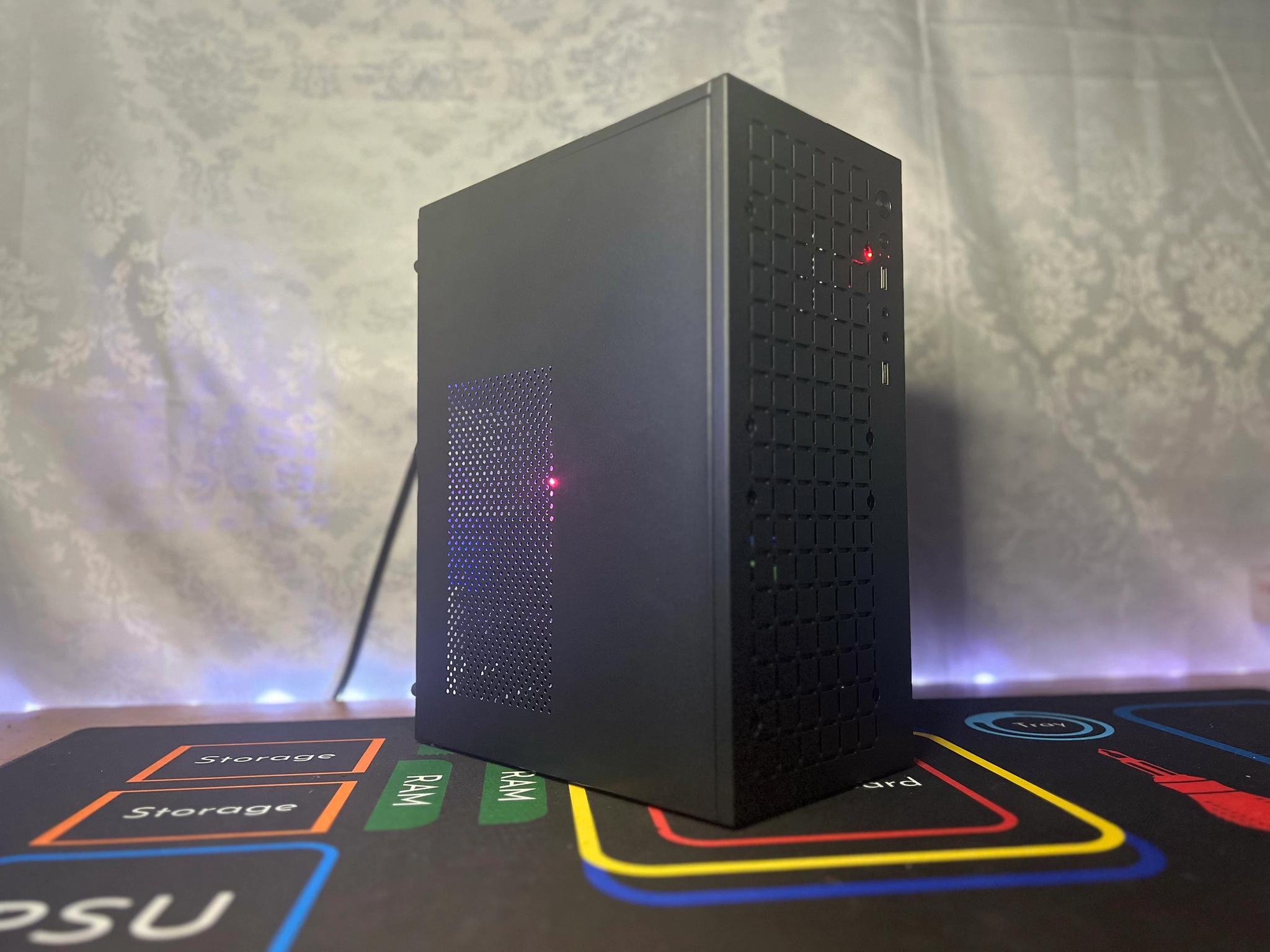 JR (Black) -Entry-Level Gaming PC - 10 Core Intel CPU & RX 6600M
