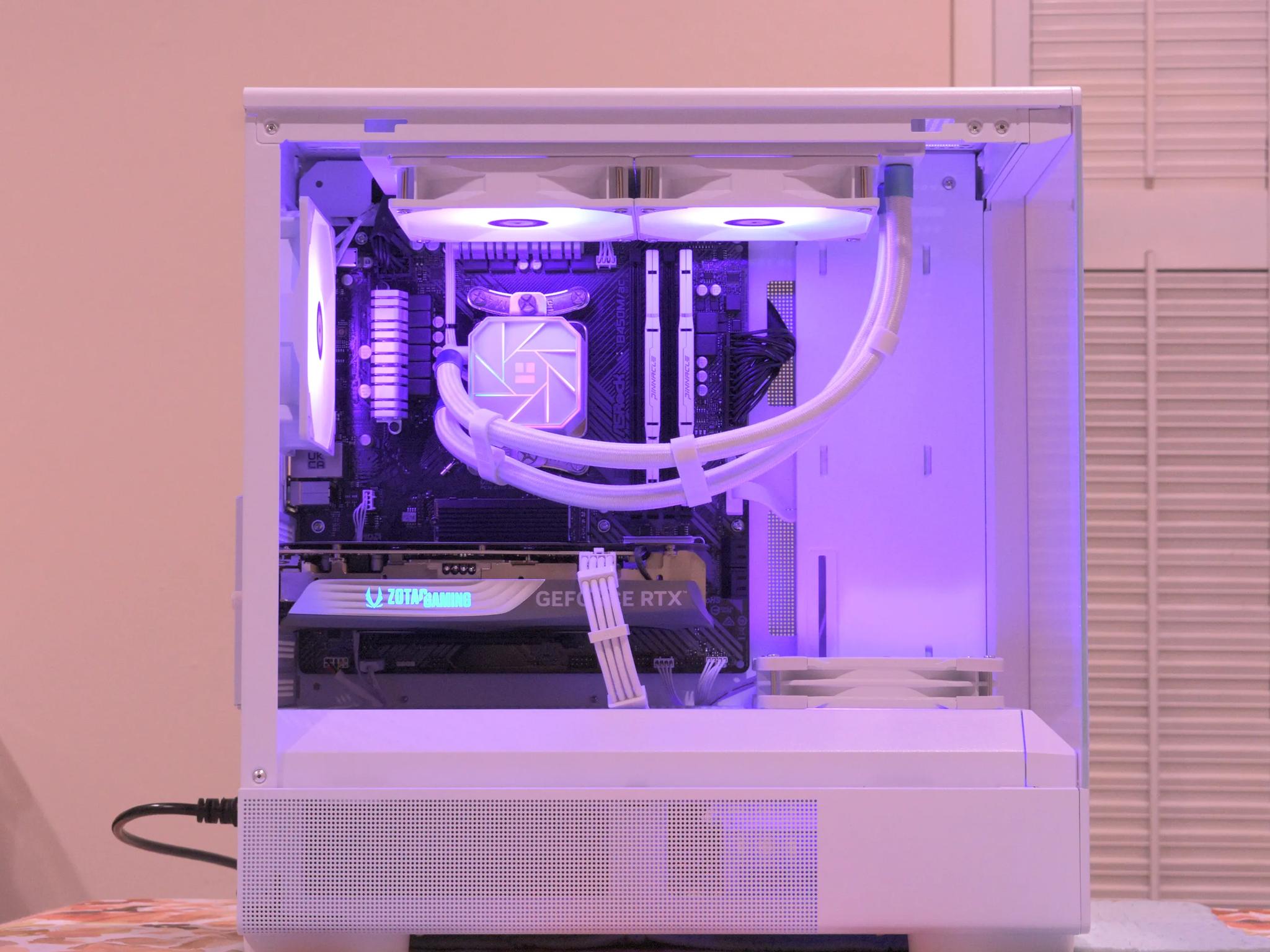 RTX 4070 12GB Gaming PC 1440P ⬜🟪 Ryzen 7 5700X3D ⬜🟪 32GB DDR4 ⬜🟪 1TB NVME SSD ⬜🟪 Wifi/BT RGB