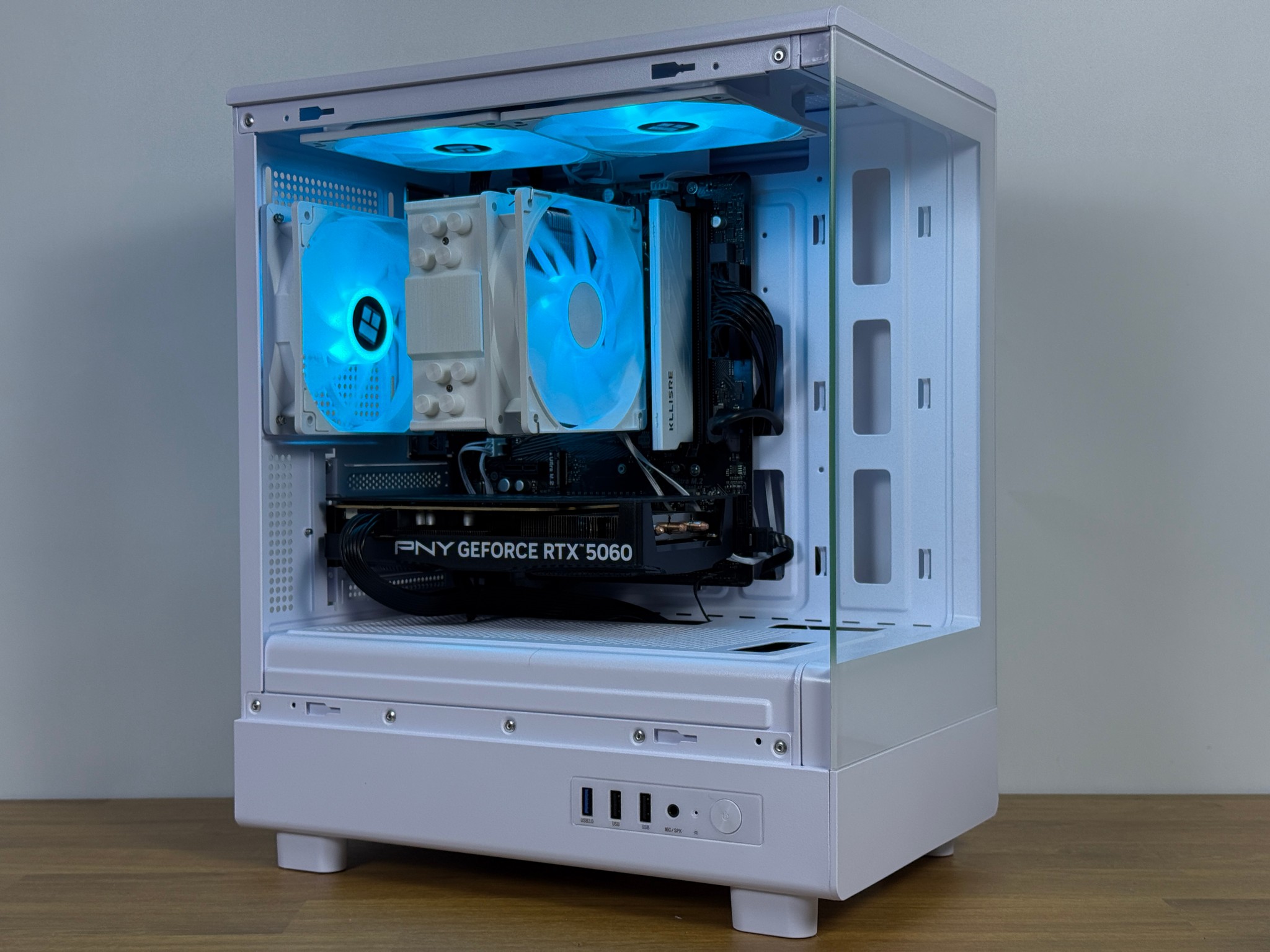 RTX 5060 // Ryzen 5 5500 Custom Gaming PC || 16GB RAM, 800GB SSD