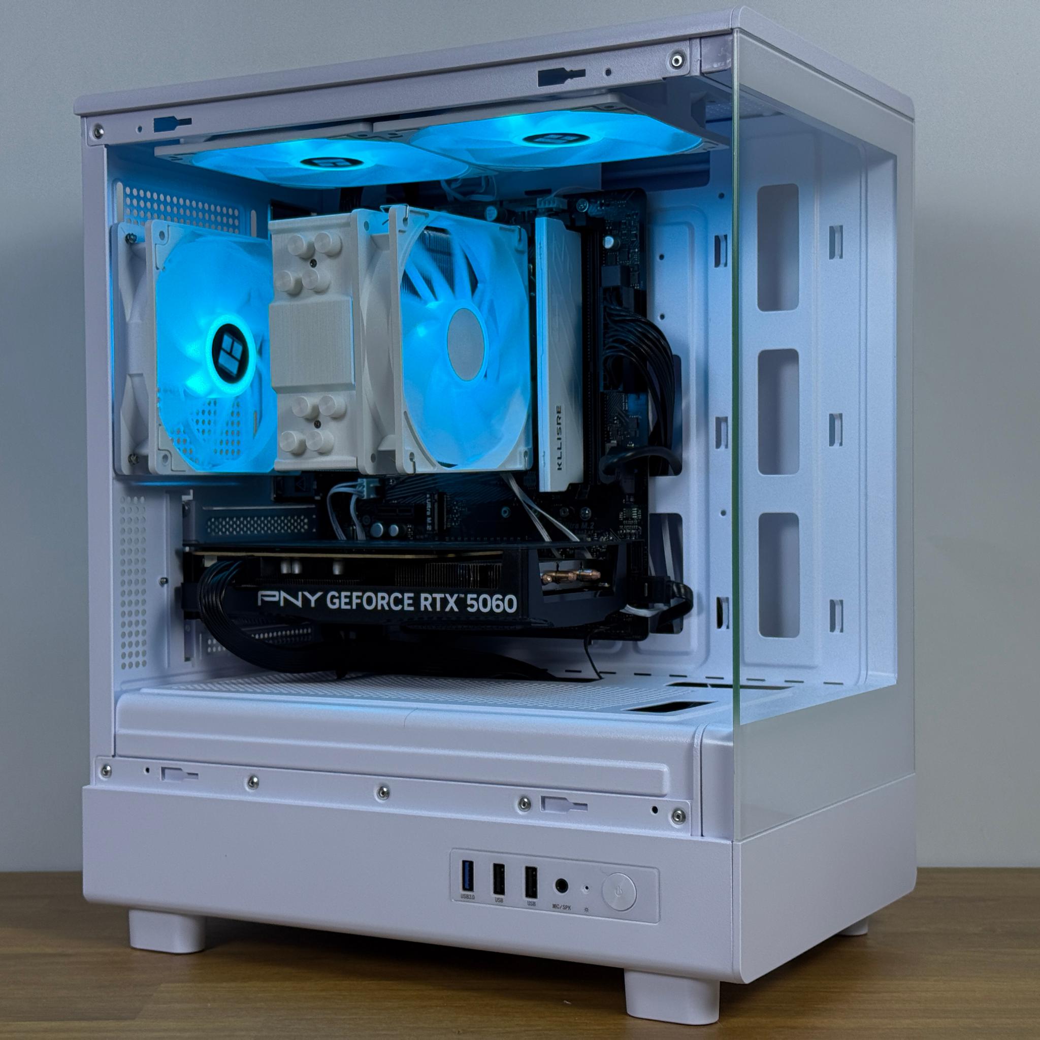 RTX 5060 // Ryzen 5 5500 Custom Gaming PC || 16GB RAM, 800GB SSD