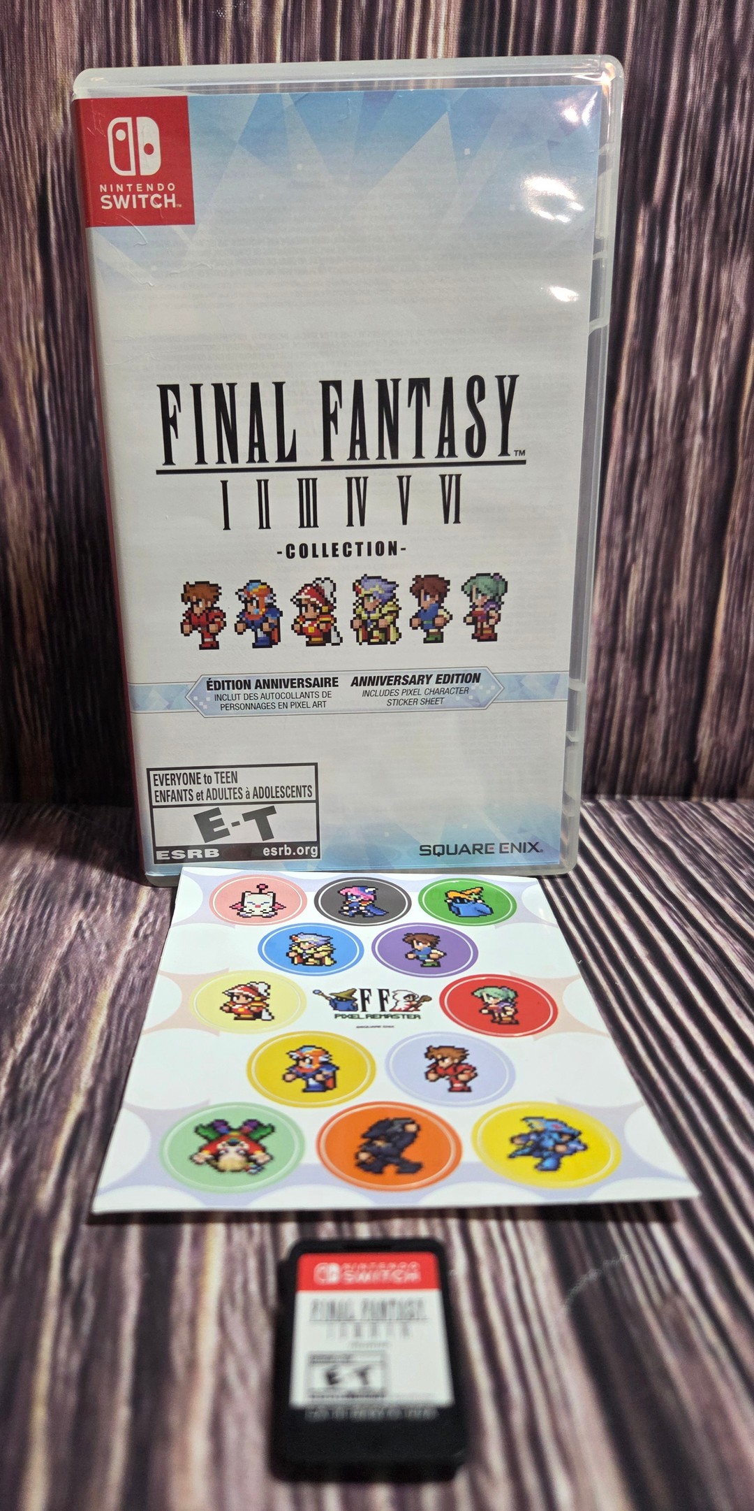 FINAL FANTASY I II III IV VⅥ Final Fantasy I II III IV V VI Collection Aniversary Edition W