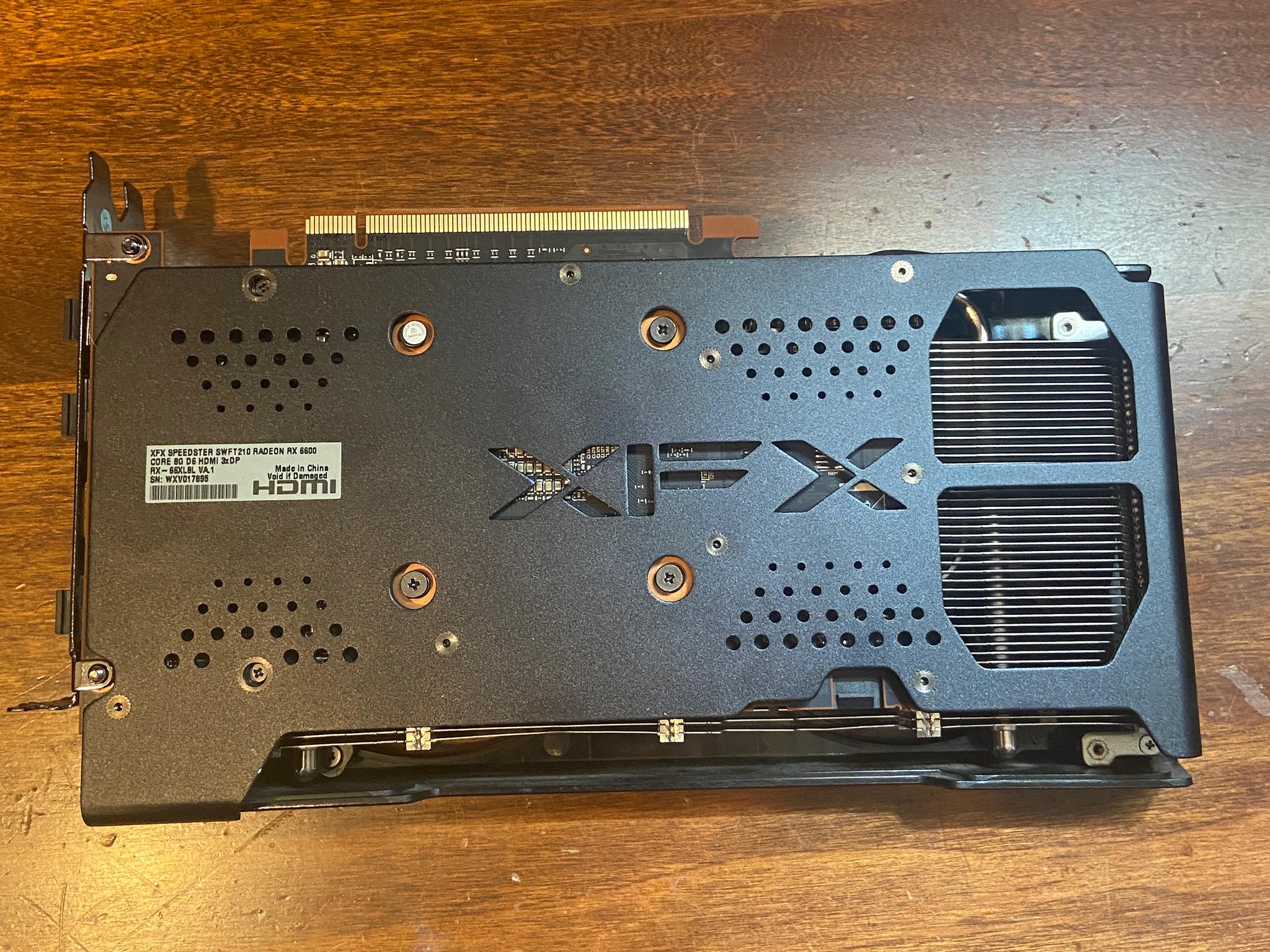 XFX rx 6600 8gb