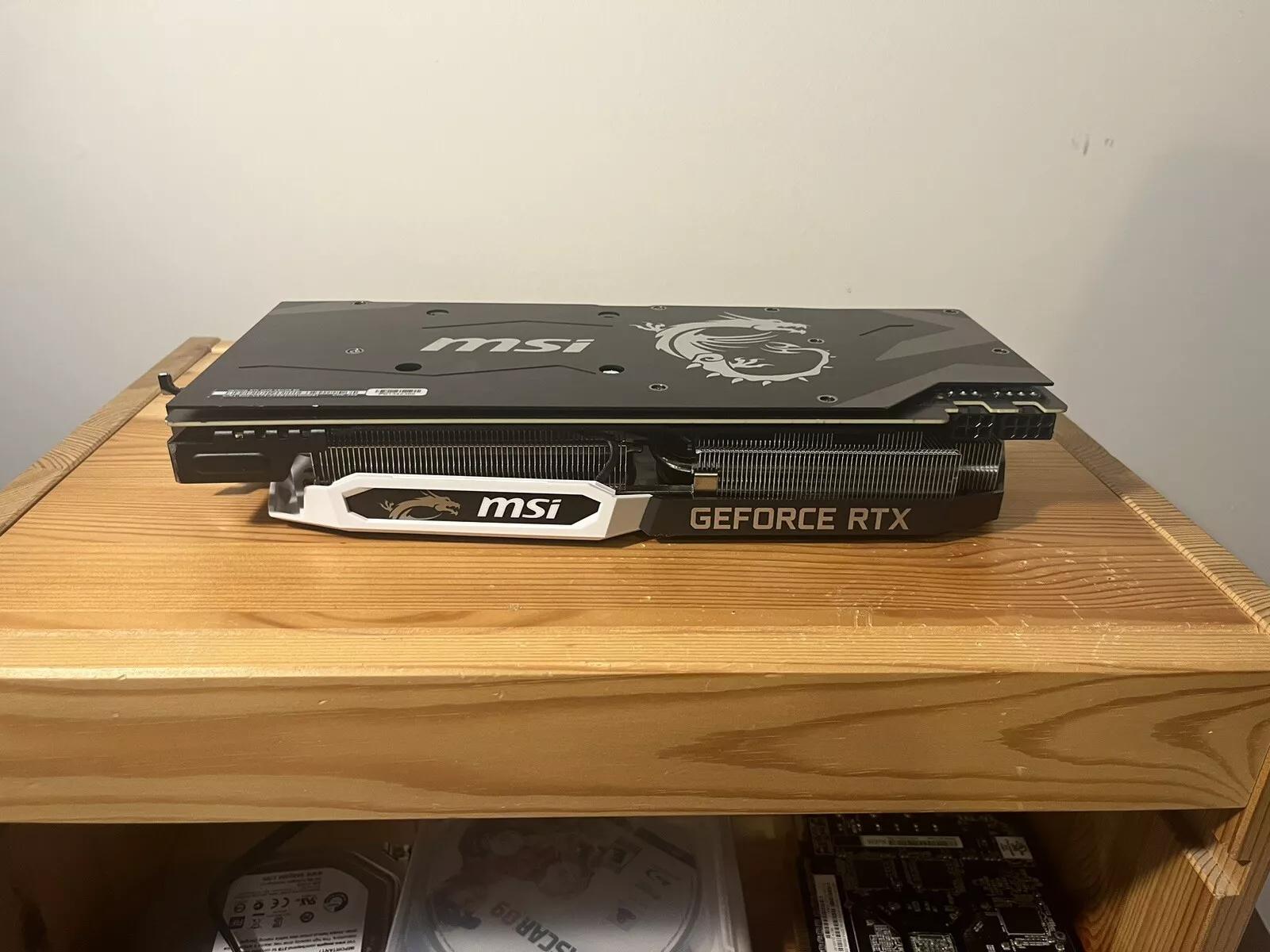 MSI NVIDIA GeForce RTX 2070 8GB GDDR6 Graphics Card