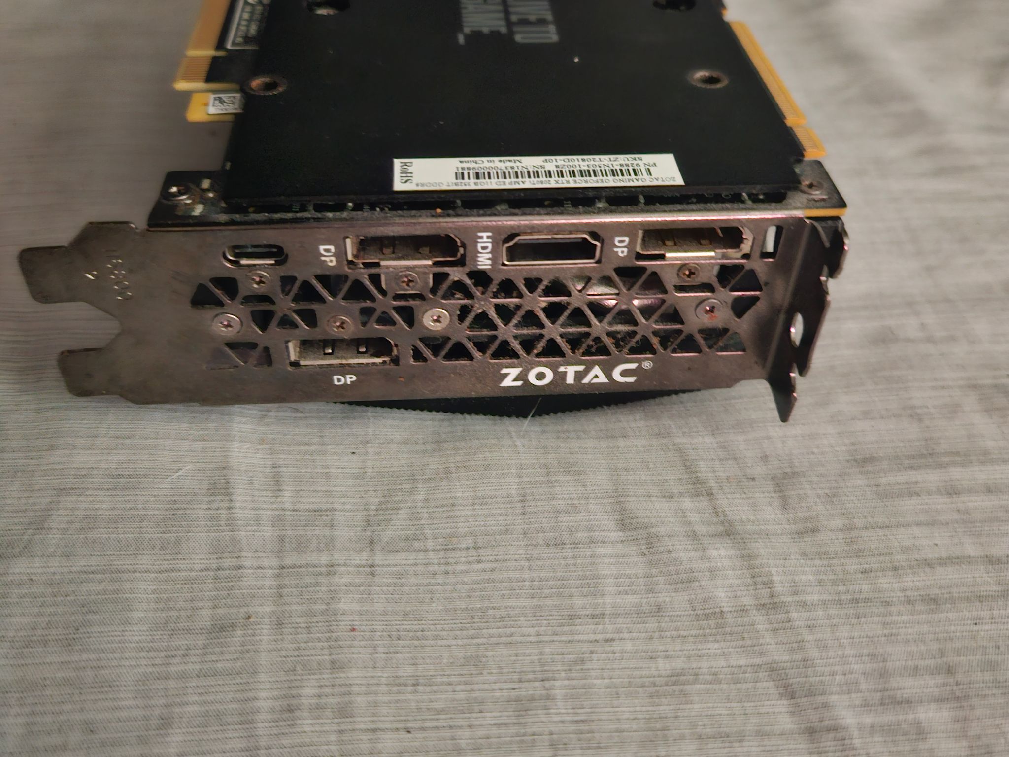 ZOTAC GAMING AMP GeForce RTX 2080 Ti