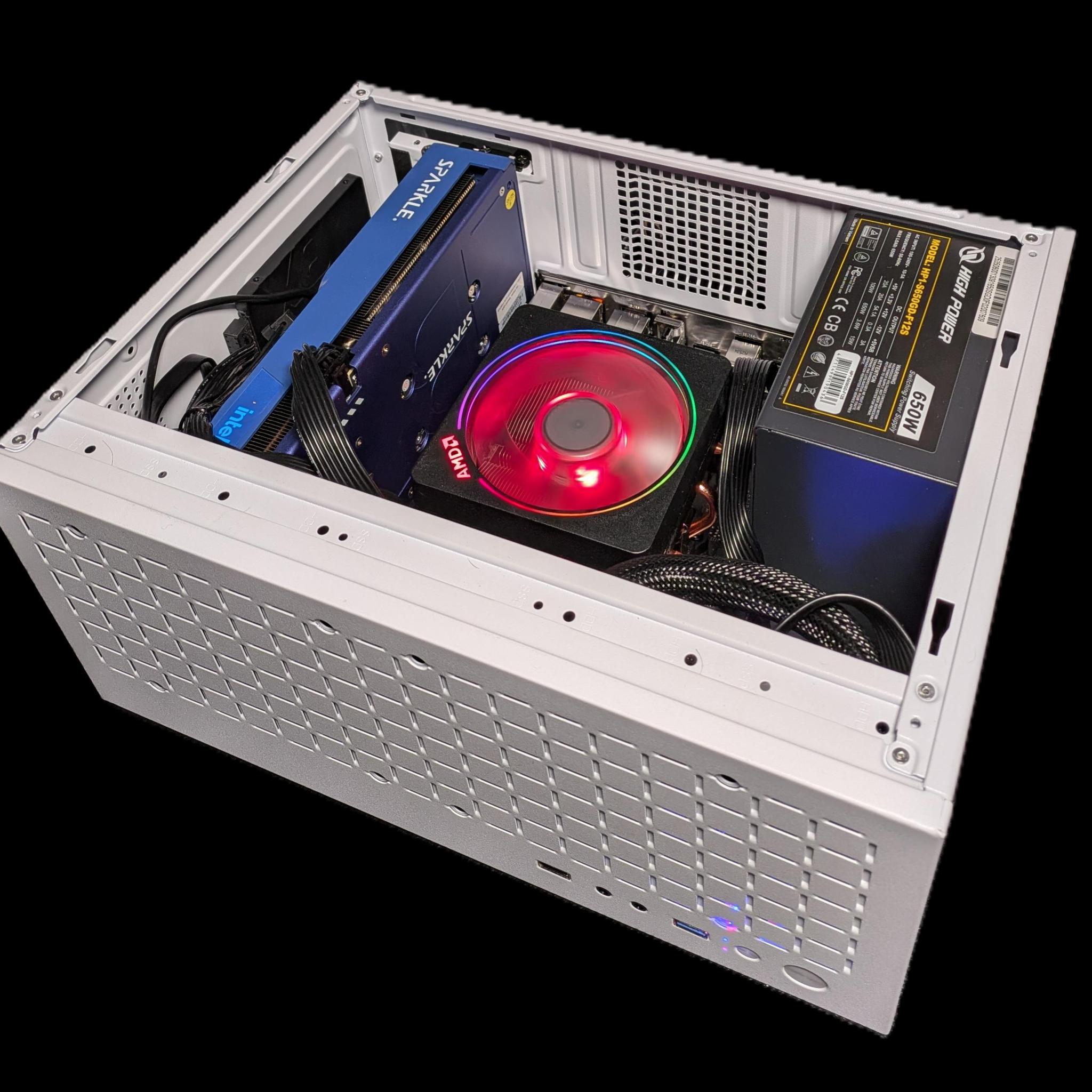 READY-TO-PLAY BUNDLE | Ryzen 7 7700X | Sparkle Intel Arc B570 OC | 32GB DDR5