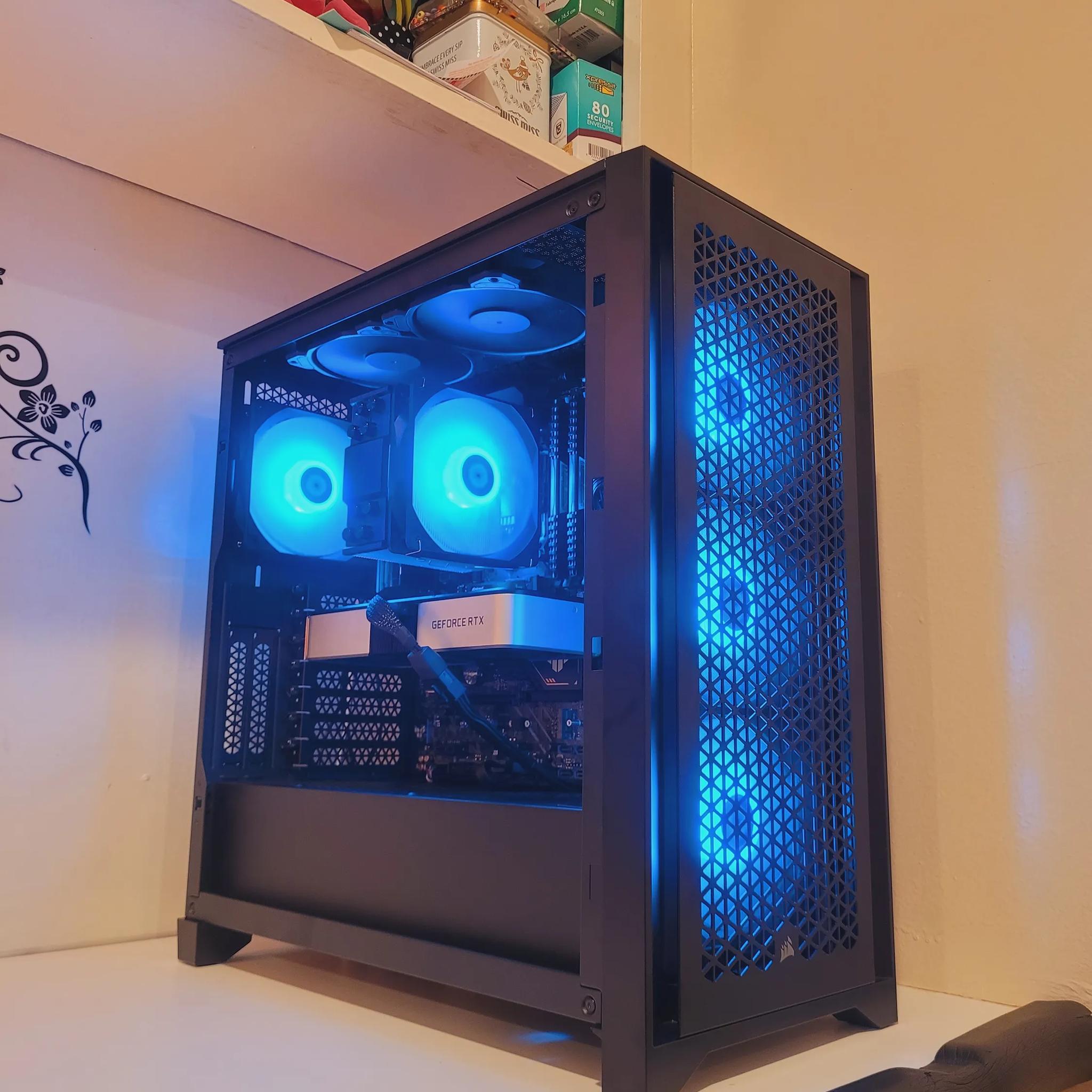 Wifi RTX Gaming PC | Ryzen 5 5600 | RTX 3060ti 8GB | 32GB DDR4 | 1TB SSD Gaming 1080p Gaming PC