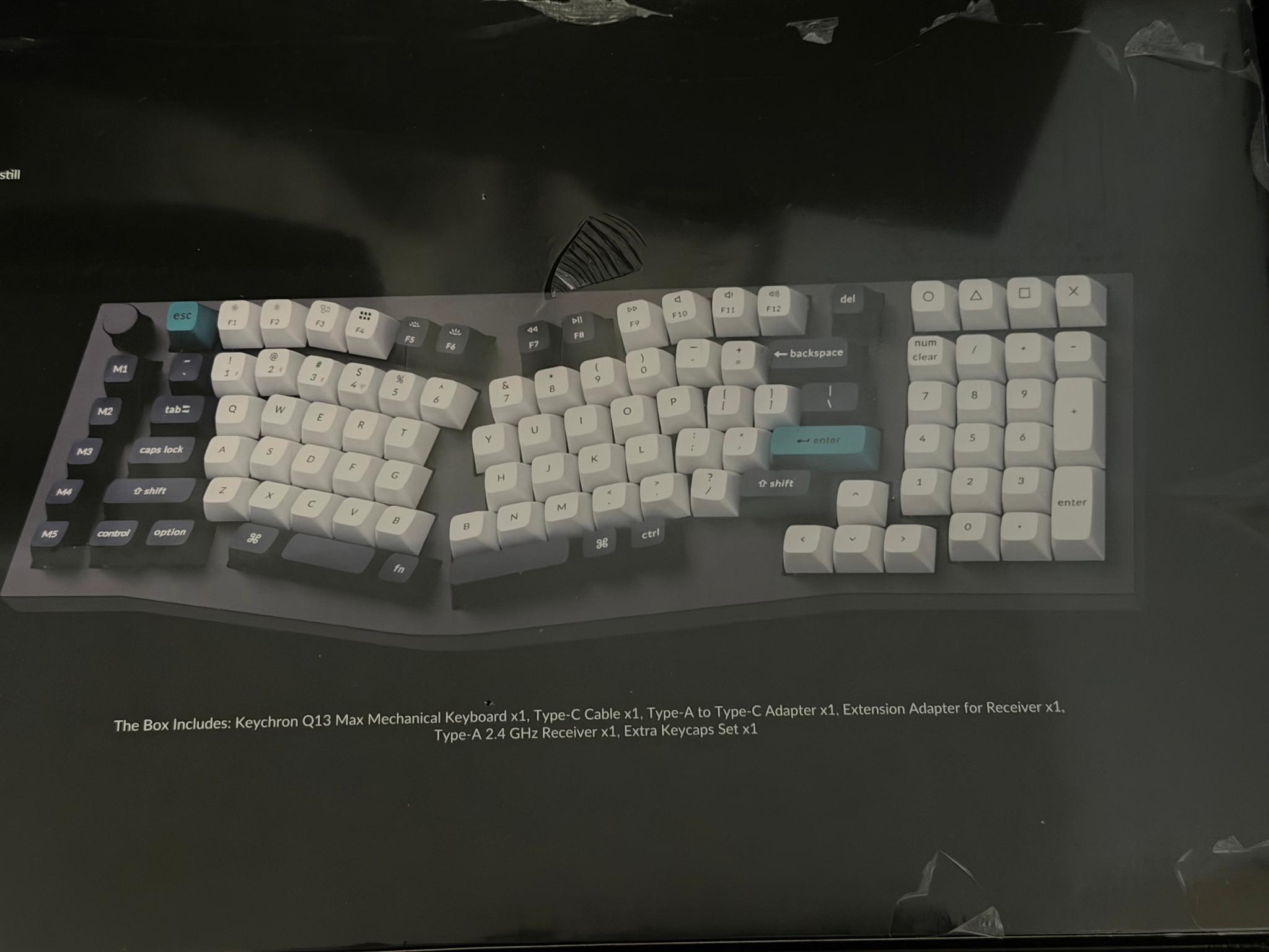 Keychron Q13 Max Alice Layout QMK Wireless Mechanical Keyboard