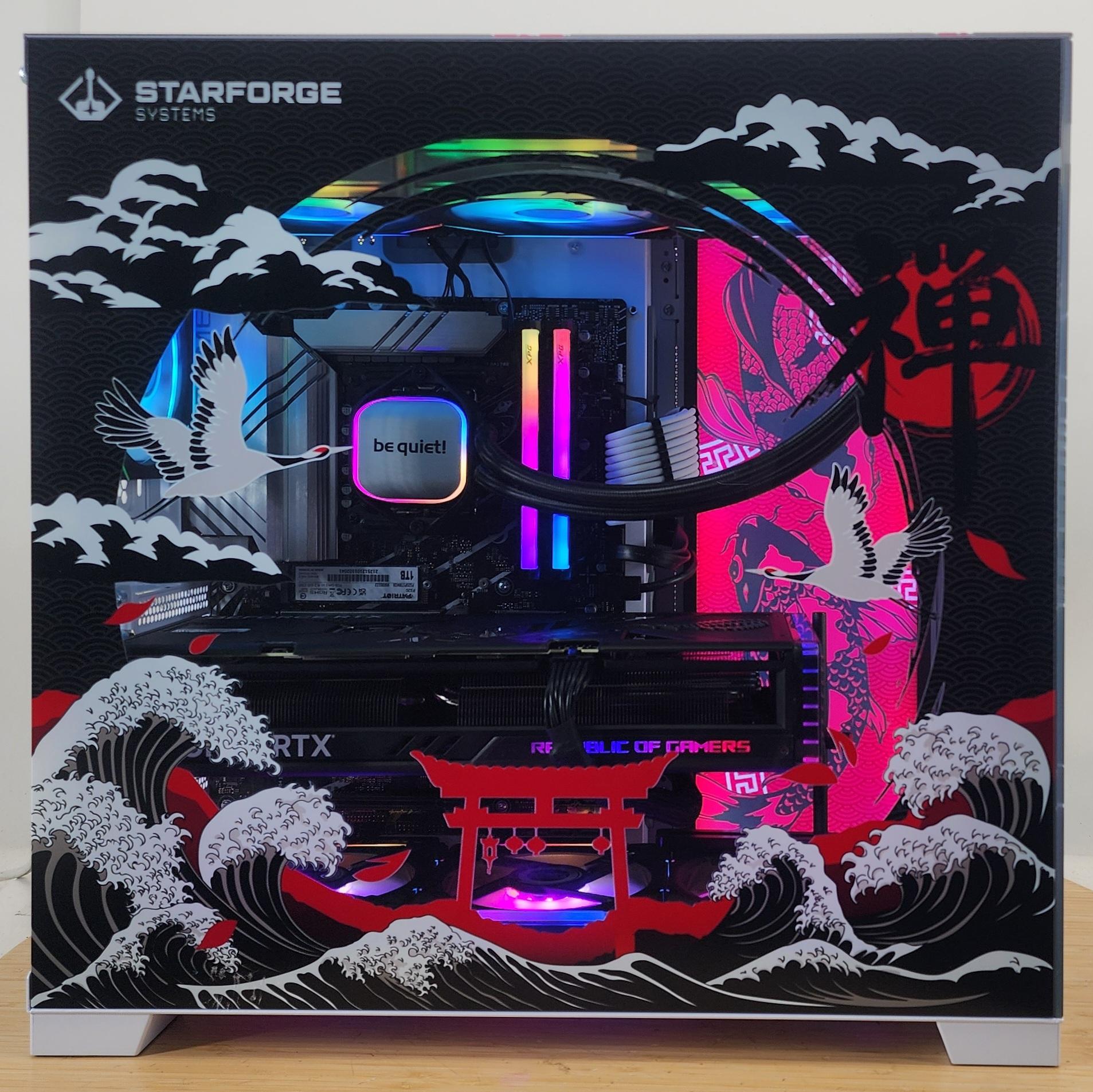 Gaming PC i9-14900KF 32GB RAM 1TB SSD RTX 4070 Ti 12GB Windows 11 Computer