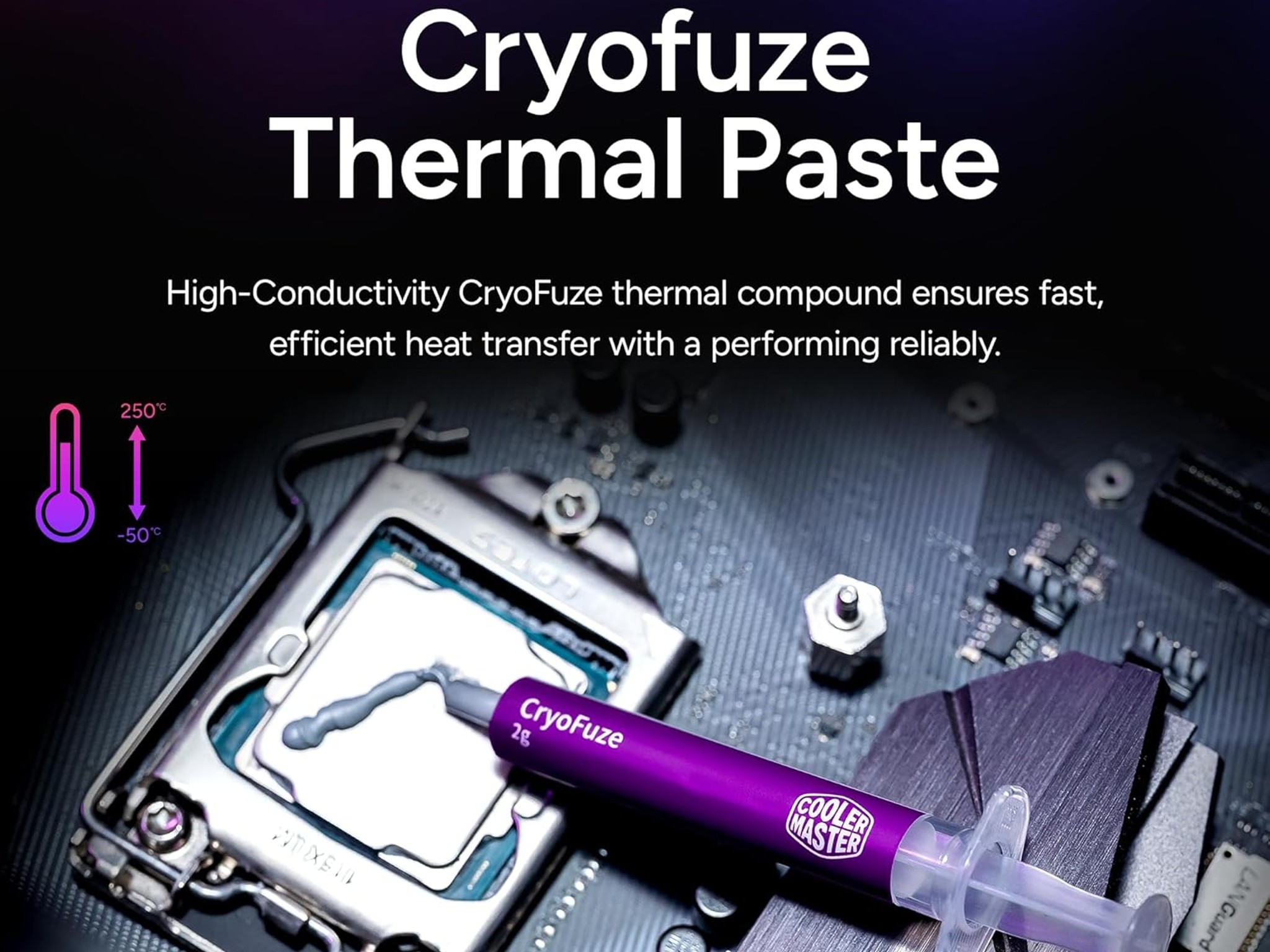 Cooler Master Hyper 212 Black CPU Air Cooler – 120mm High Performance PWM Fan