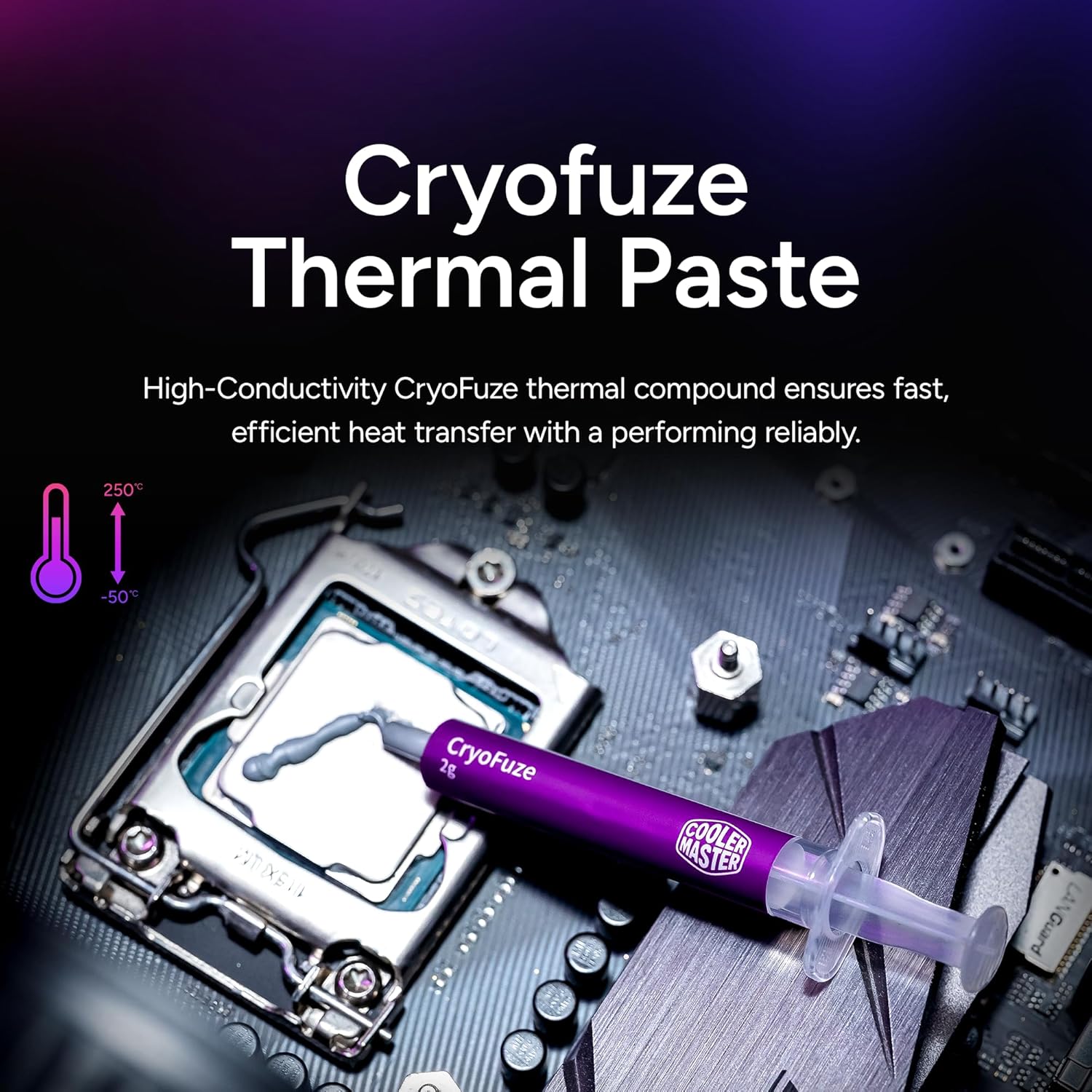 Cooler Master Hyper 212 Black CPU Air Cooler – 120mm High Performance PWM Fan