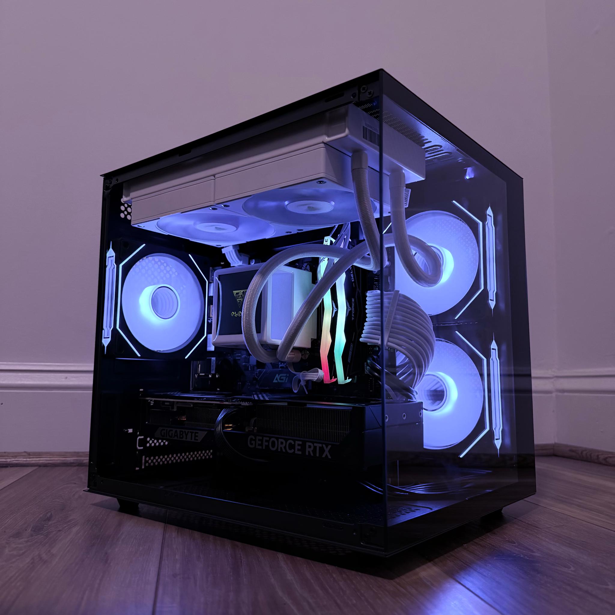 ❄️"Glacier Phantom"❄️| 1440p Gaming | RTX 5070 | Ryzen 5 7600X | 32B Ram | 1tb NVMe SSD | WiFi