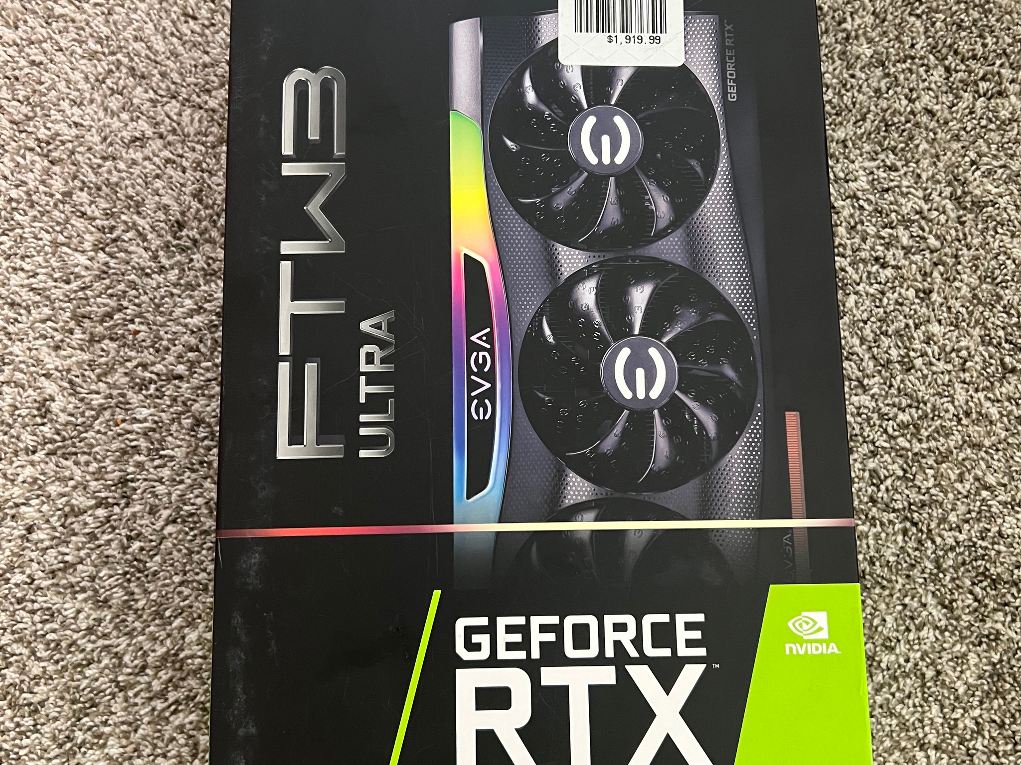 EVGA GeForce RTX 3090 FTW3 ULTRA 24GB GDDR6X Graphics Card