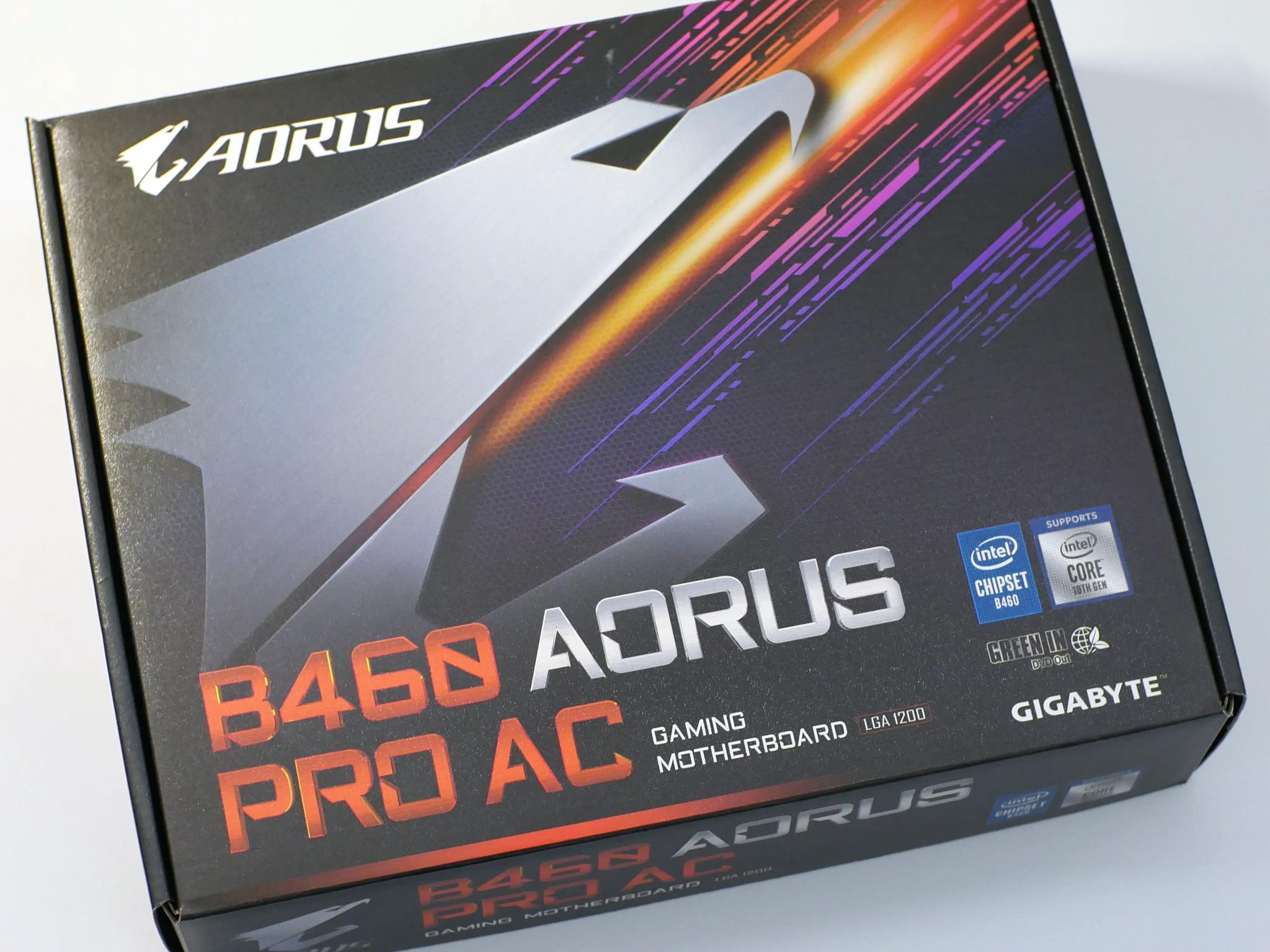 Motherboard Gigabyte b460 aorus pro ac lga 1200 UNTESTED!