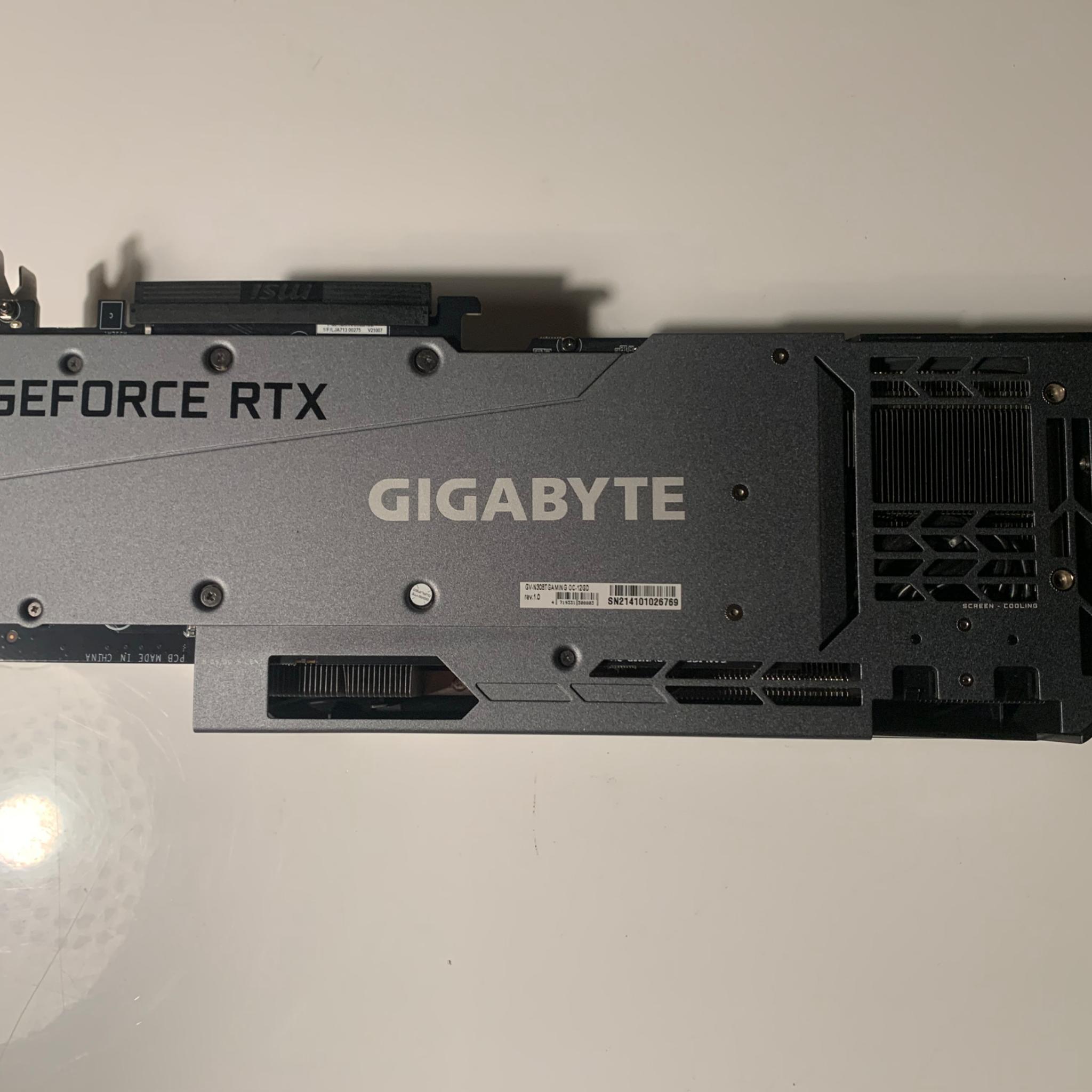 Open Box Gigabyte Gaming OC RTX 3080 TI