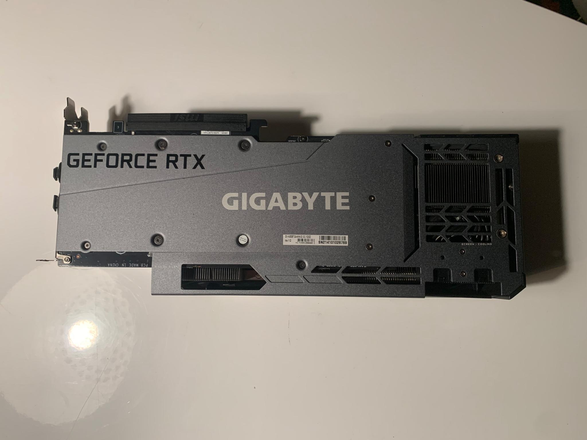 Open Box Gigabyte Gaming OC RTX 3080 TI