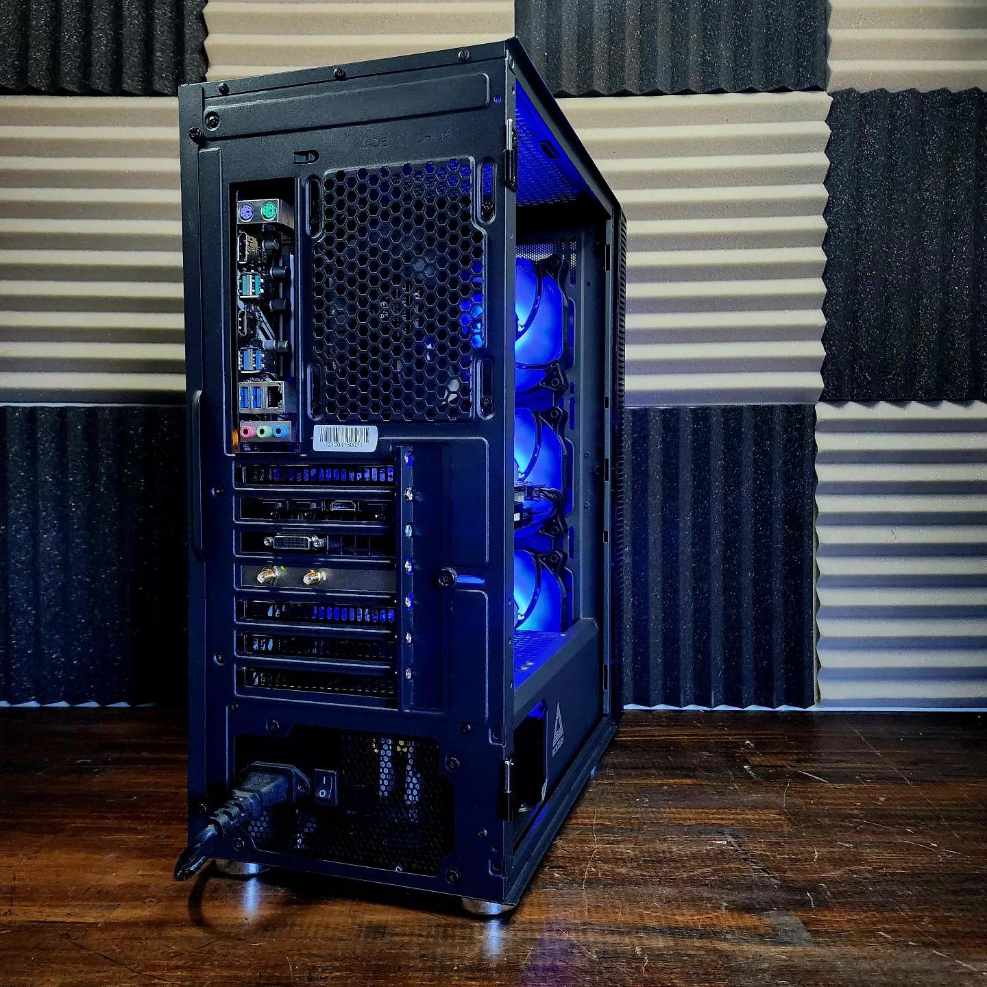 🖤💙🖤 EVGA GTX 1060 FTW // Intel Core i3 9100 // Corsair LPX 8GB 2400MHz