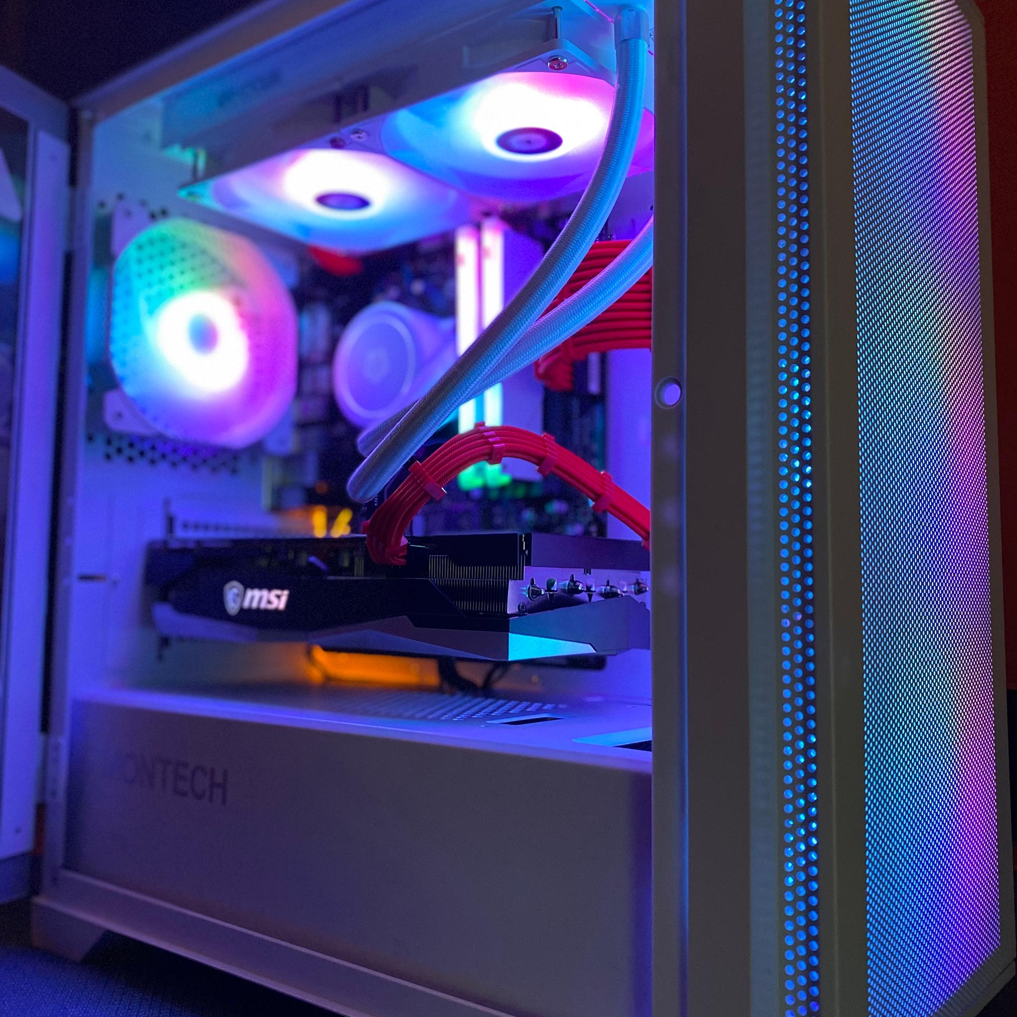 🔥White DRaGoN II🔥🔥/RX6650XT/Ryzen 5 5600X/32GB DDR4 RAM/1TB M.2 NVMe/Windows 11