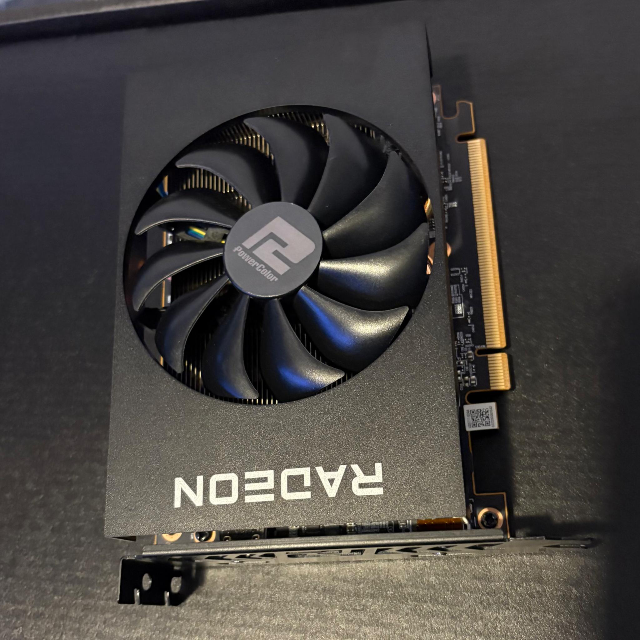 PowerColor AMD Radeon RX 6500XT ITX Overclocked Single Fan 4GB GDDR6