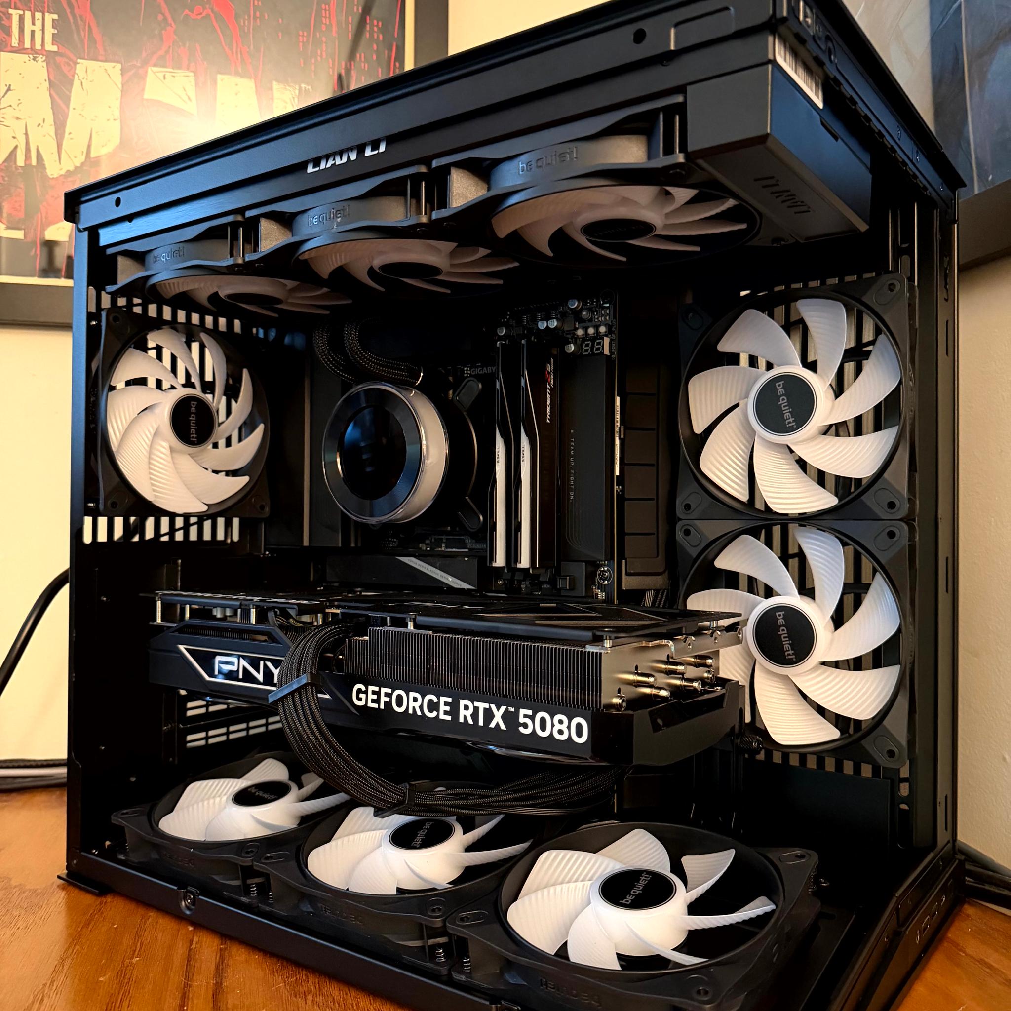 Dark Heart - RTX 5080 OC | Ryzen 7 9800x3d | 2TB | 32GB @6400 MT/sec CL30 | 1200W Platinum PSU