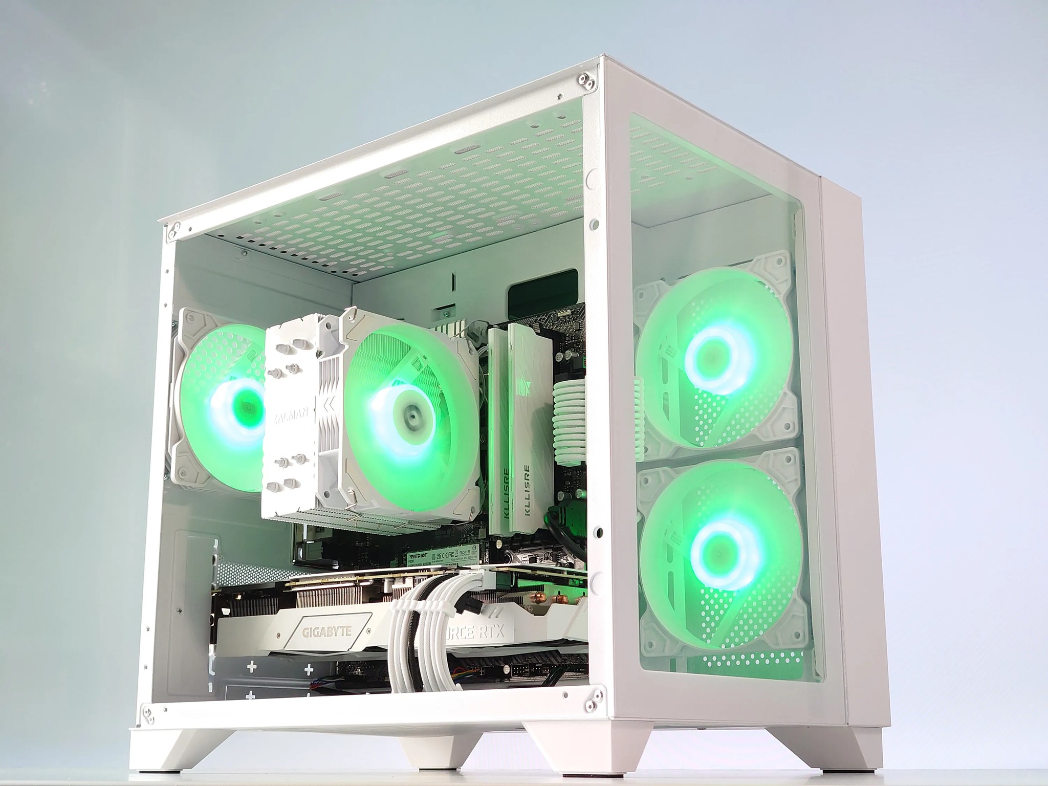 🤍🏔️Alaska🏔️❄️Gaming PC❄️NVIDIA RTX 2070 Super❄️AMD Ryzen 5 3600 6 core❄️16GB DDR4❄️1TB NVME SSD