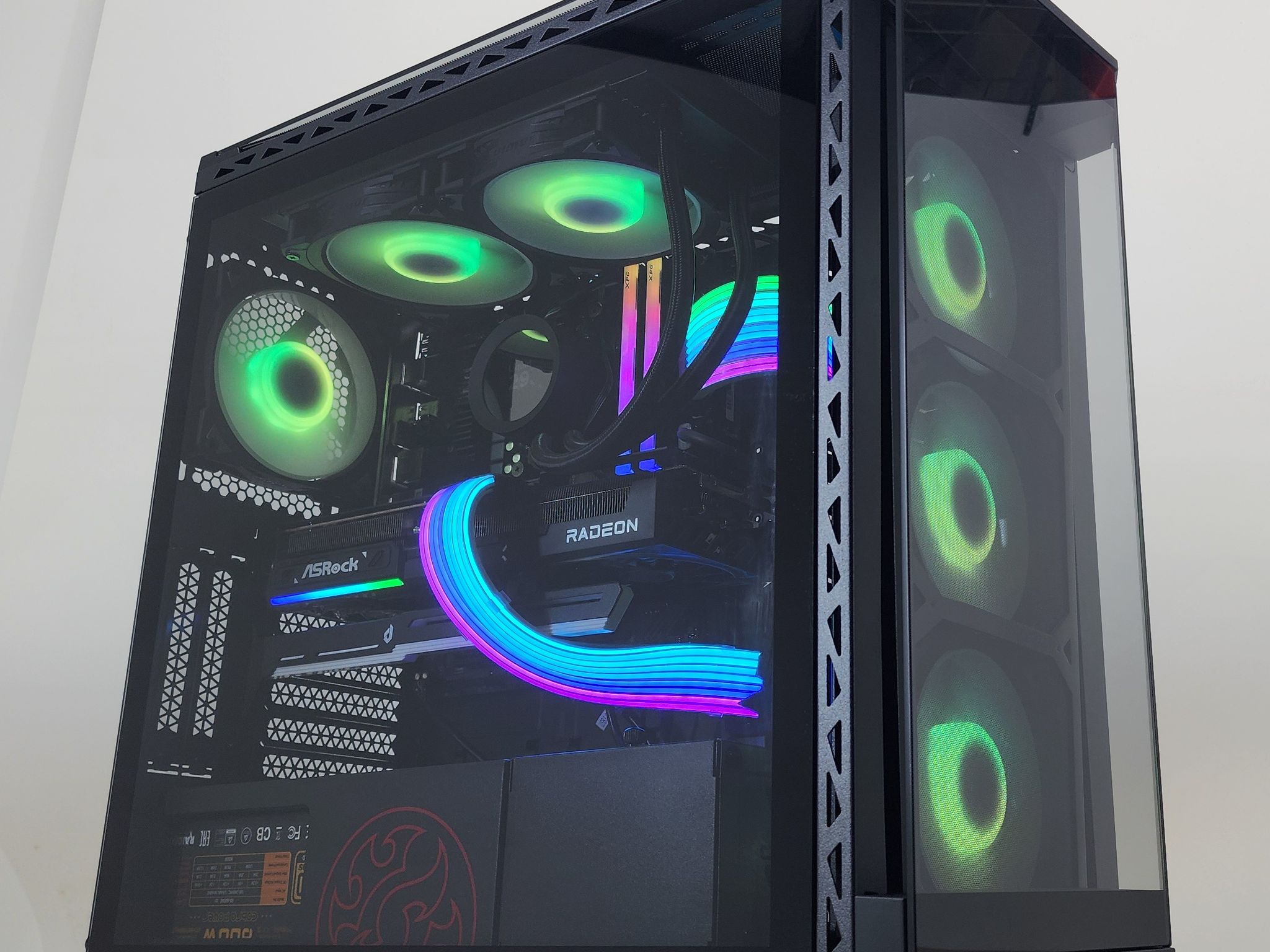 Gaming PC Ryzen 7 7700X 32GB RAM 1TB SSD RX 9070 16GB Win11 Computer
