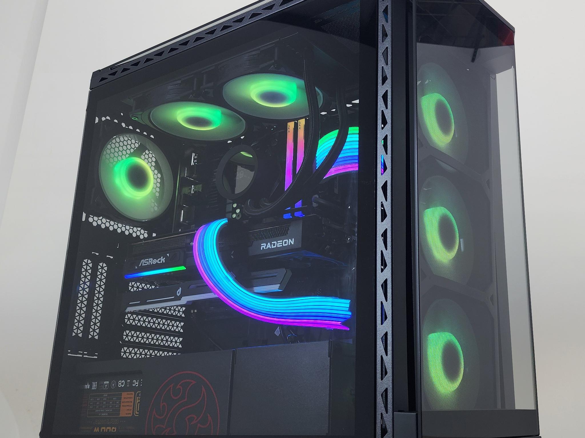 Gaming PC Ryzen 7 7700X 32GB RAM 1TB SSD RX 9070 16GB Win11 Computer