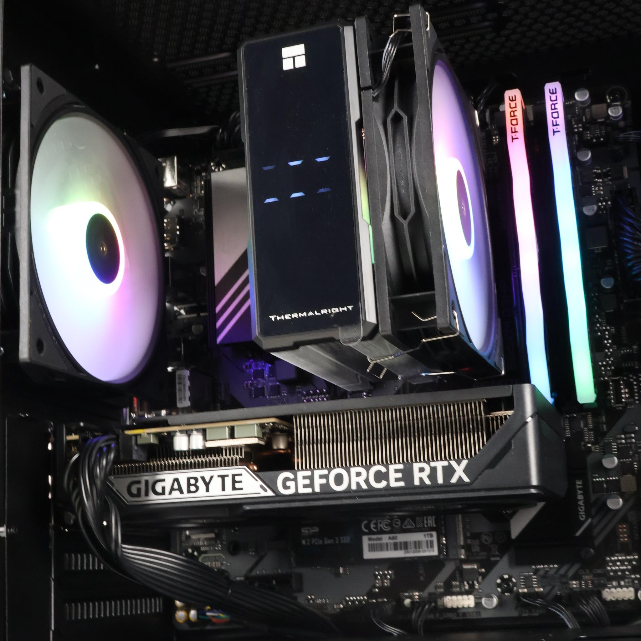 ⚫ Ryzen 5 7600X/RTX 5060 8 GB Gaming/Streaming PC ⚫