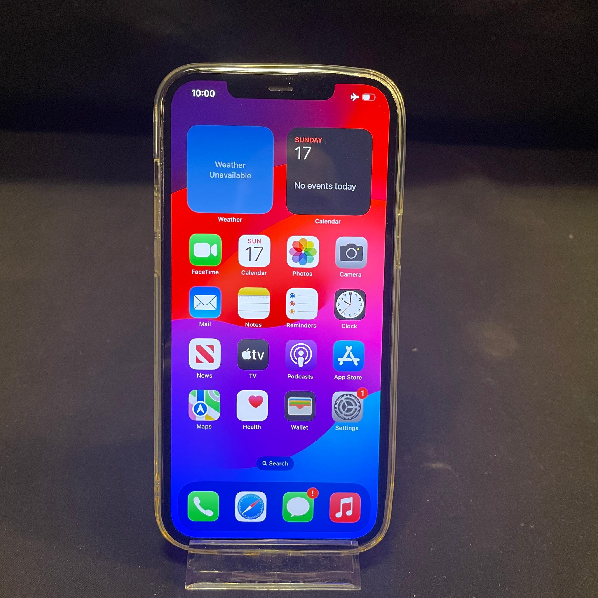 Iphone 12 Pro Max 128gb Att With Tempered Glass And Case