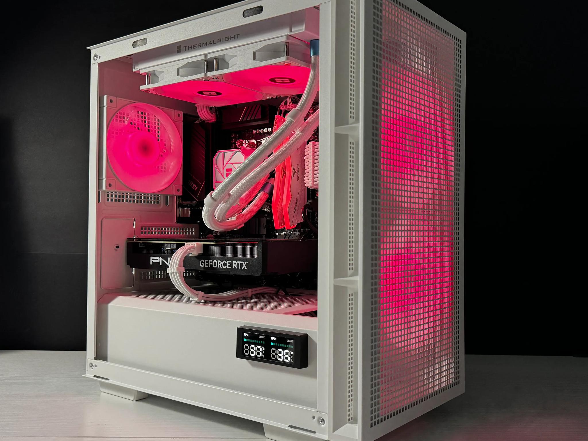 ⚫️SKY⚪️ Gaming PC | AMD Ryzen 5 7600x | 32GB DDR5 | RTX 4070 | 1TB m.2 SSD | Win10 PRO | Wi-Fi