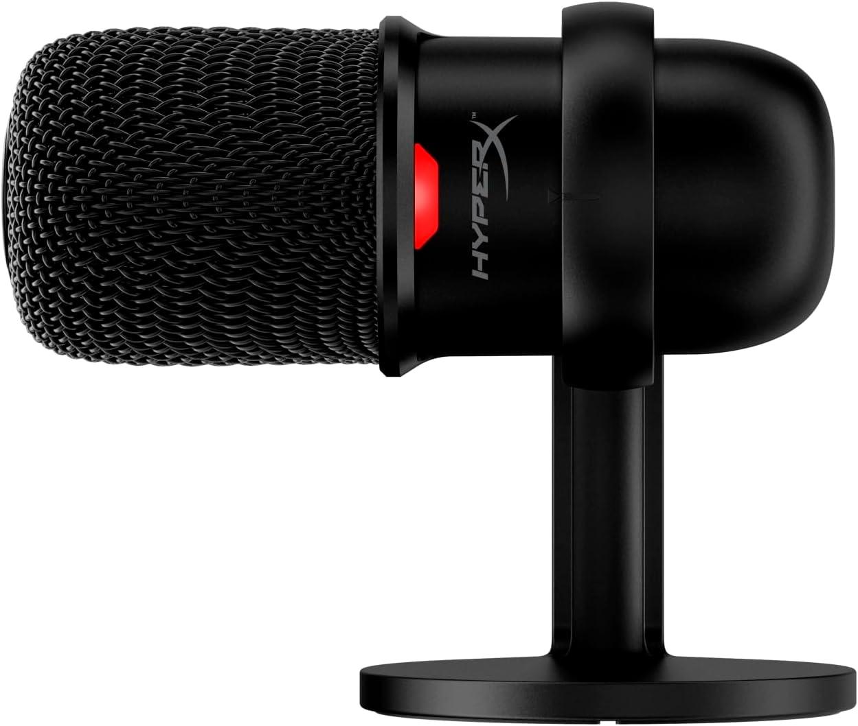 HyperX SOLOCAST USB Condenser Microphone - Black - New