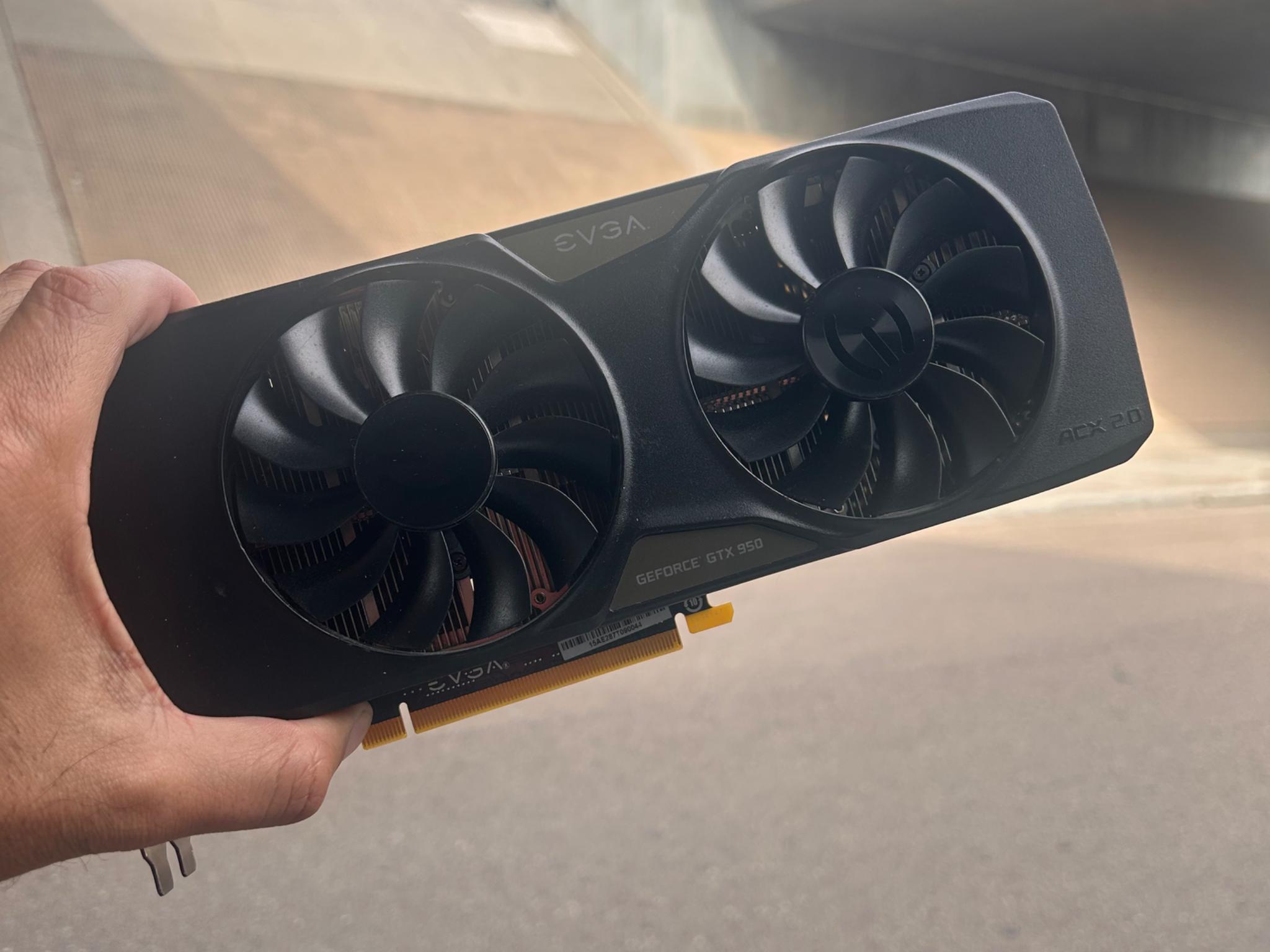 evga nvidia gtx950 2GB ssc dual fan gpu for budget pc