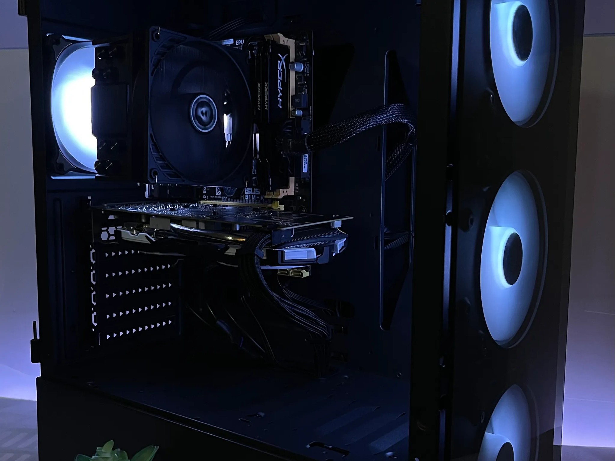 RGB i7 Gaming PC (i7-4770, 16GB RAM, RX 570 8GB, 512GB SSD/1TB HDD)