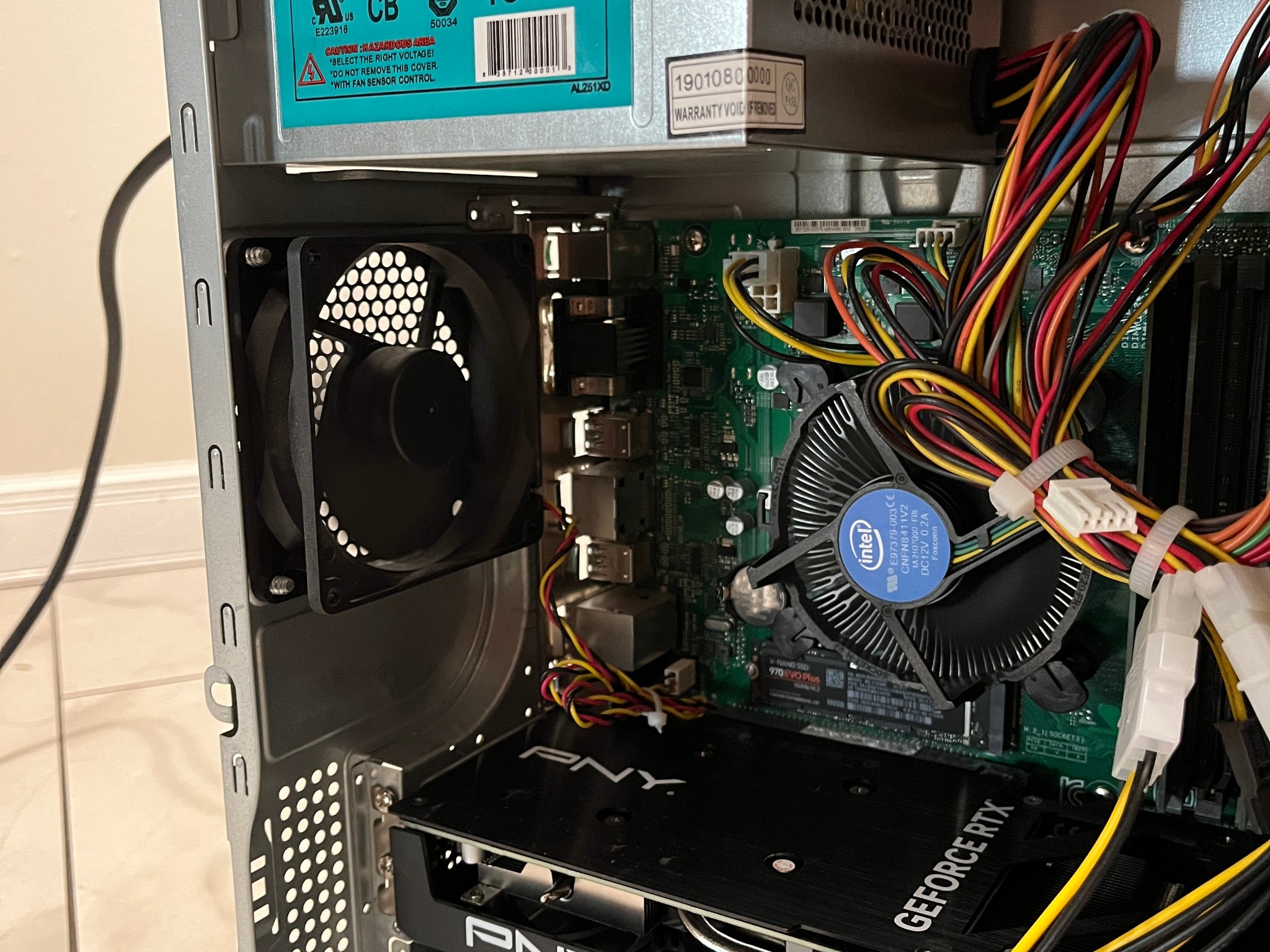 NVIDIA RTX 4060, Intel Core i7-9700, 16GB RAM, 500GB SSD - High FPS Gaming PC w/ Wi-Fi & BT