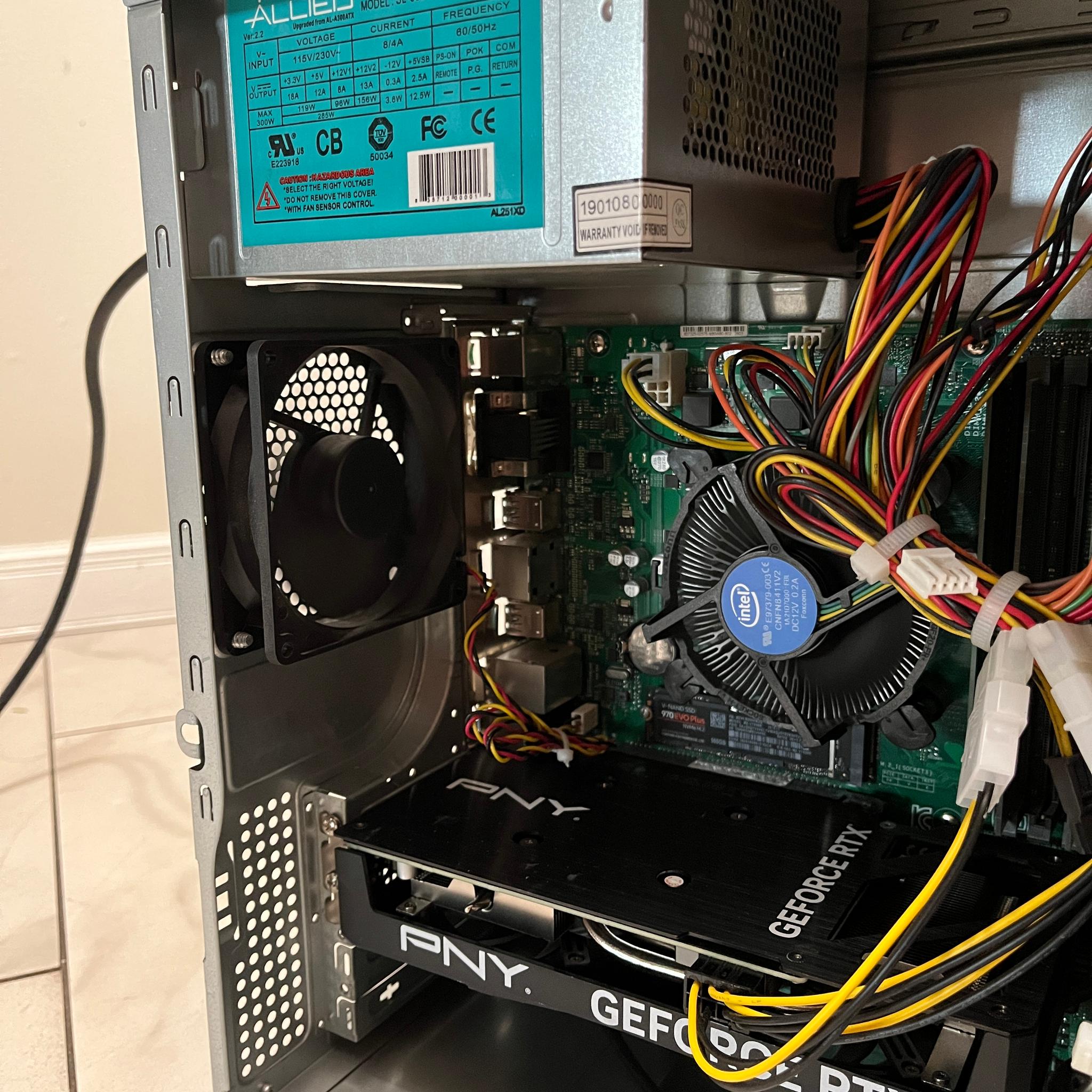 NVIDIA RTX 4060, Intel Core i7-9700, 16GB RAM, 500GB SSD - High FPS Gaming PC w/ Wi-Fi & BT