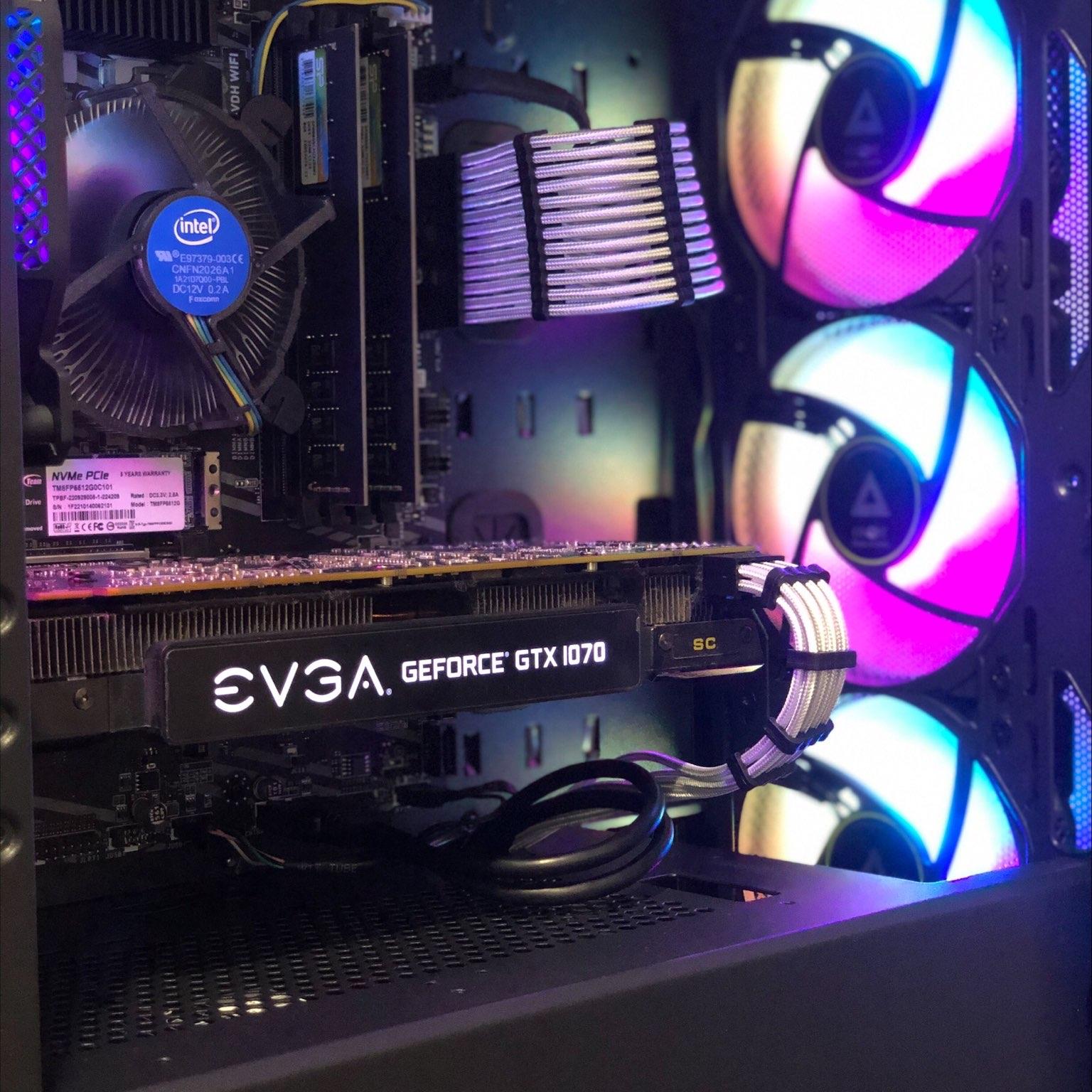 Upgradable Gaming PC | Intel Core i3 10105F + GTX 1070 8GB + 16GB RAM