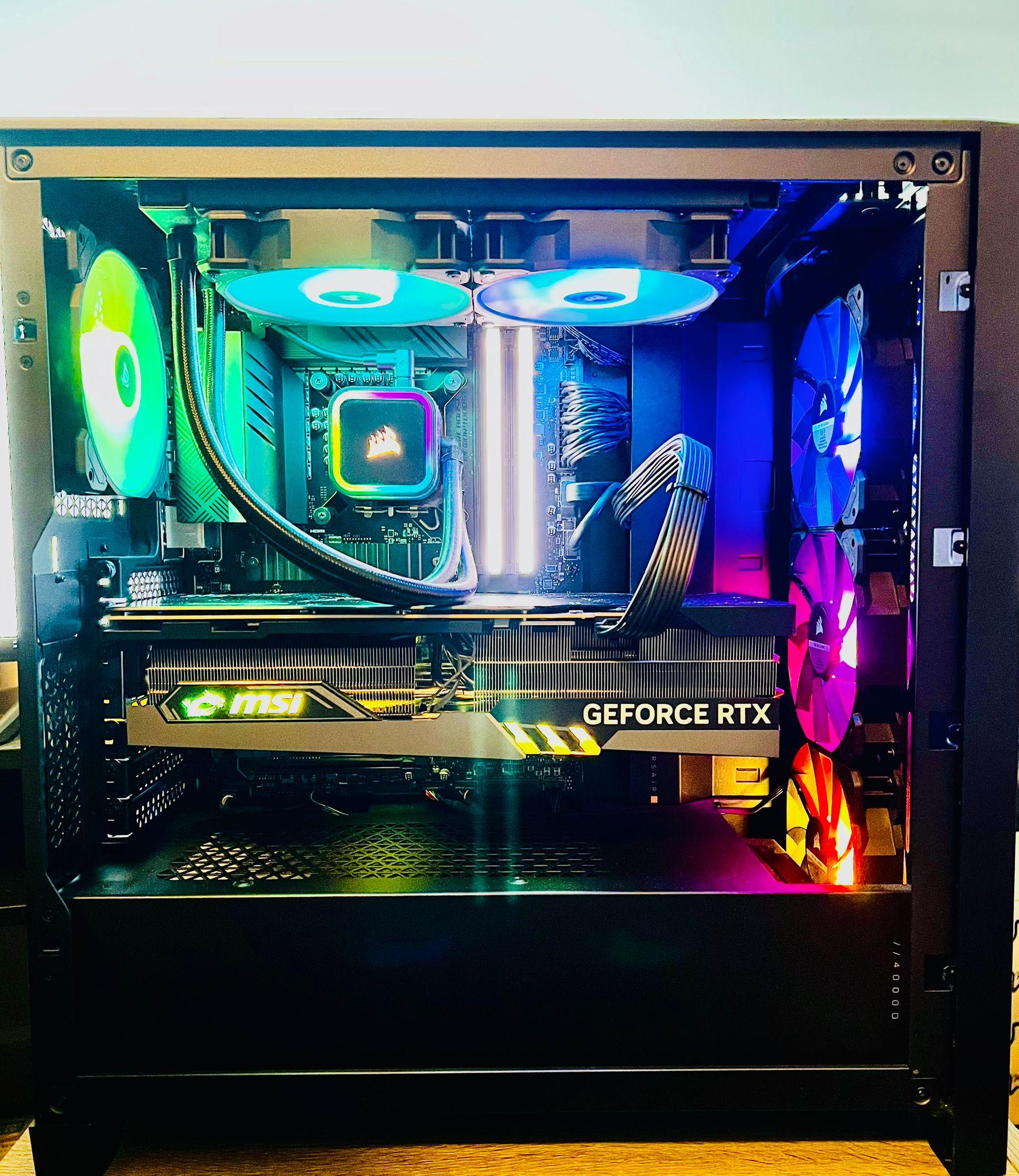 CORSAIR VENGEANCE i7400 Gaming PC Max Specs.